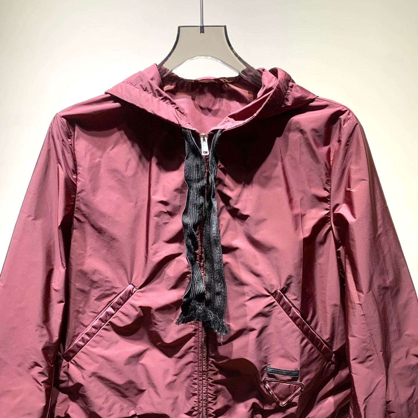 Prada Prada Cropped Red Light Jacket 42 Men Size US M / EU 48-50 / 2 - 2 Thumbnail