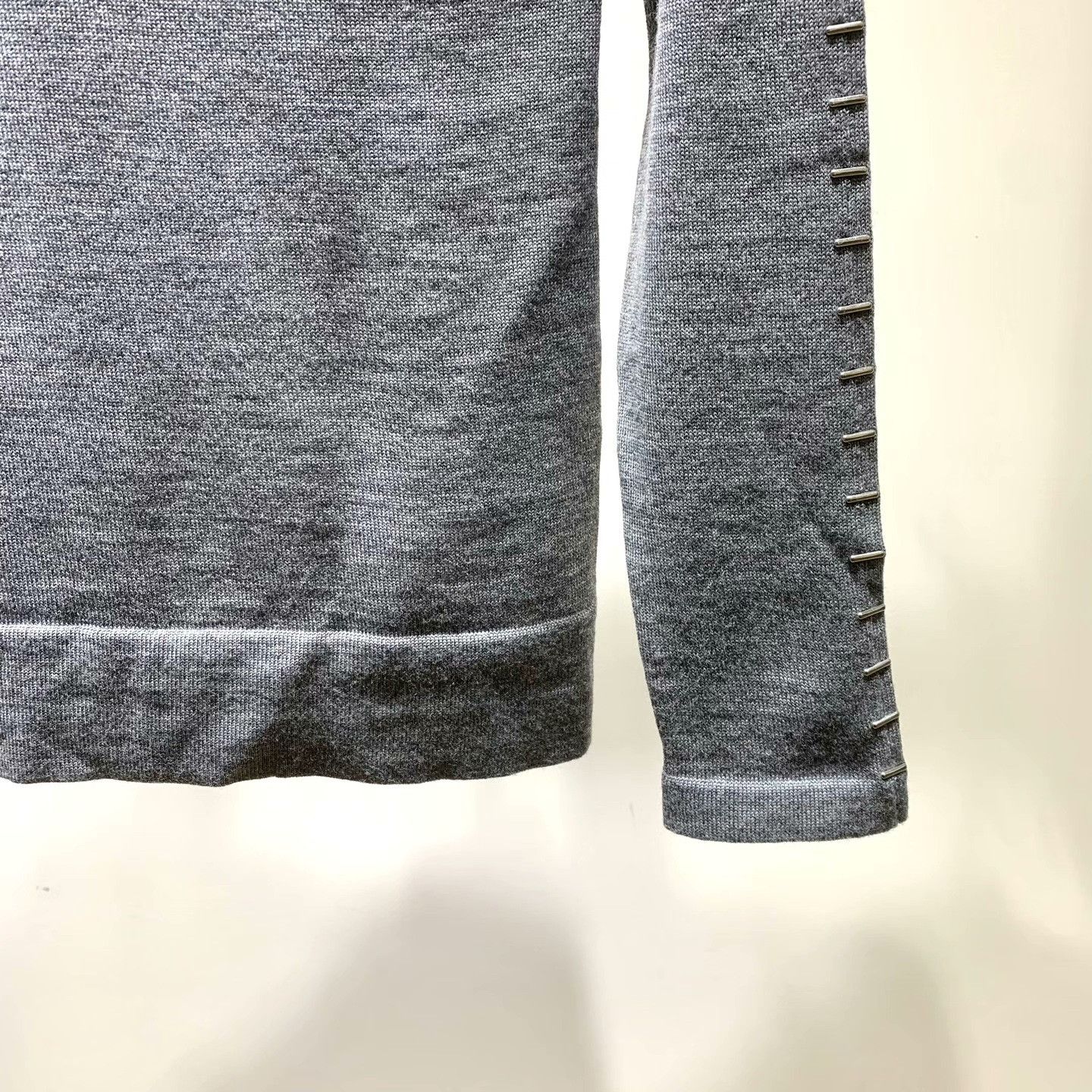 Balenciaga Balenciaga Knit Gray Sweater 34 Women Size XS / US 0-2 / IT 36-38 - 5 Thumbnail