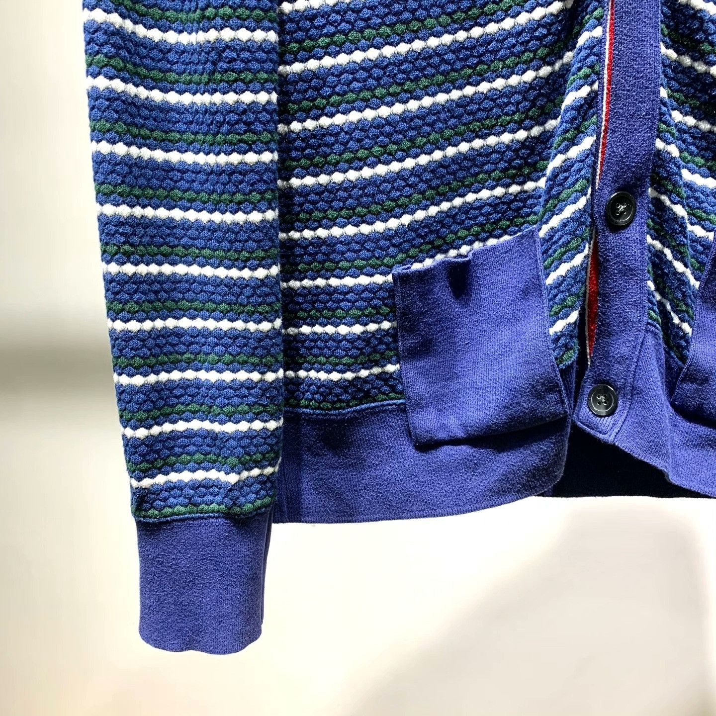 Thom Browne Thom Browne Knit Striped Brown Sweater XS Men Size US XS / EU 42 / 0 - 5 Thumbnail