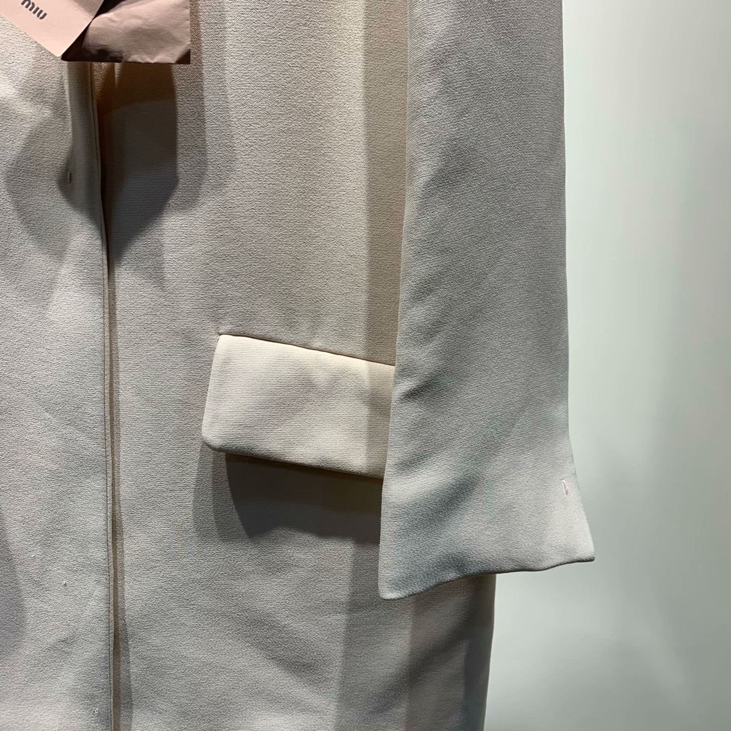 Miu Miu Miu Miu Beige Coat 38 Women Size S / US 4 / IT 40 - 6 Thumbnail