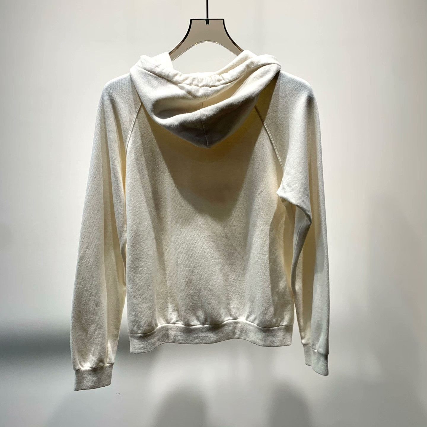 Celine Celine White Hoodie M Women Size M / US 6-8 / IT 42-44 - 2 Thumbnail