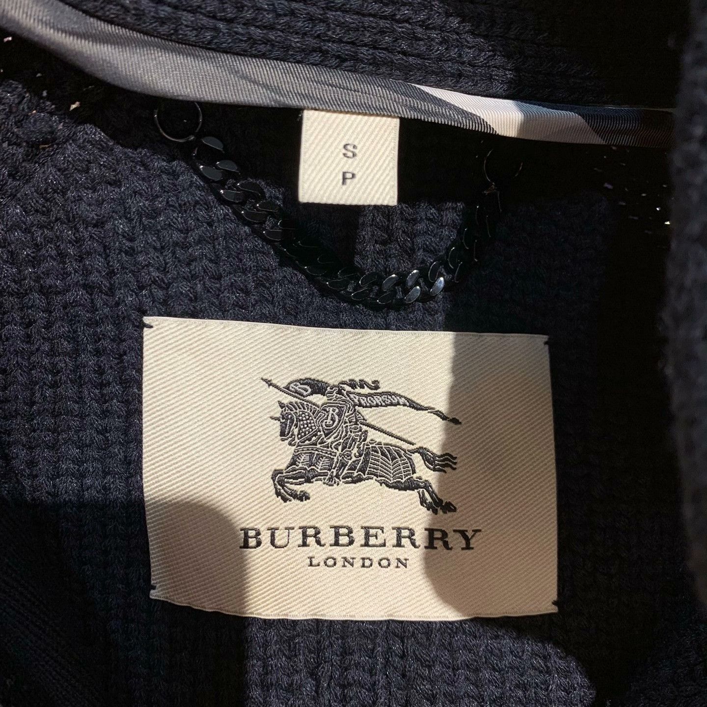 Burberry Burberry Knit Black Sweater S Women Size S / US 4 / IT 40 - 6 Thumbnail