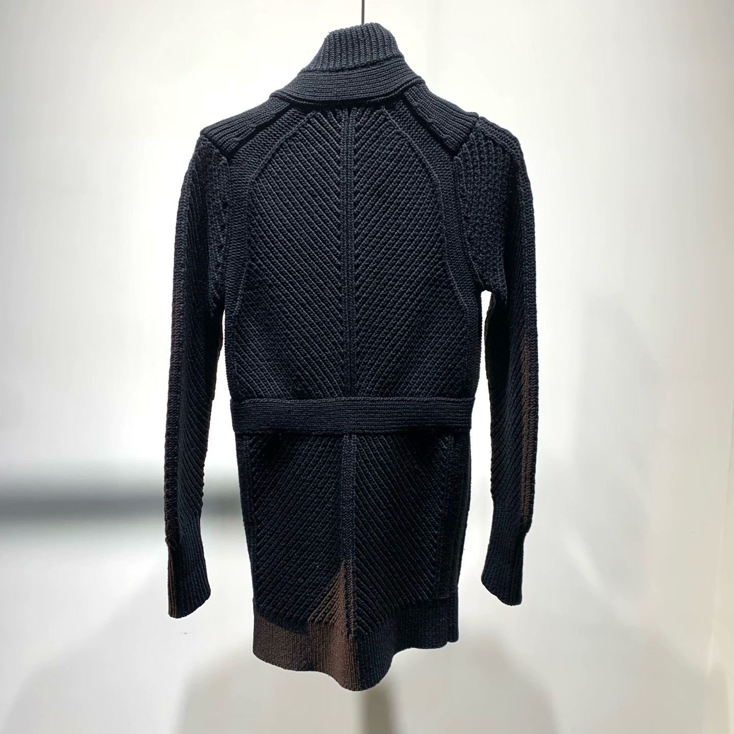 Burberry Burberry Knit Black Sweater S Women Size S / US 4 / IT 40 - 7 Thumbnail