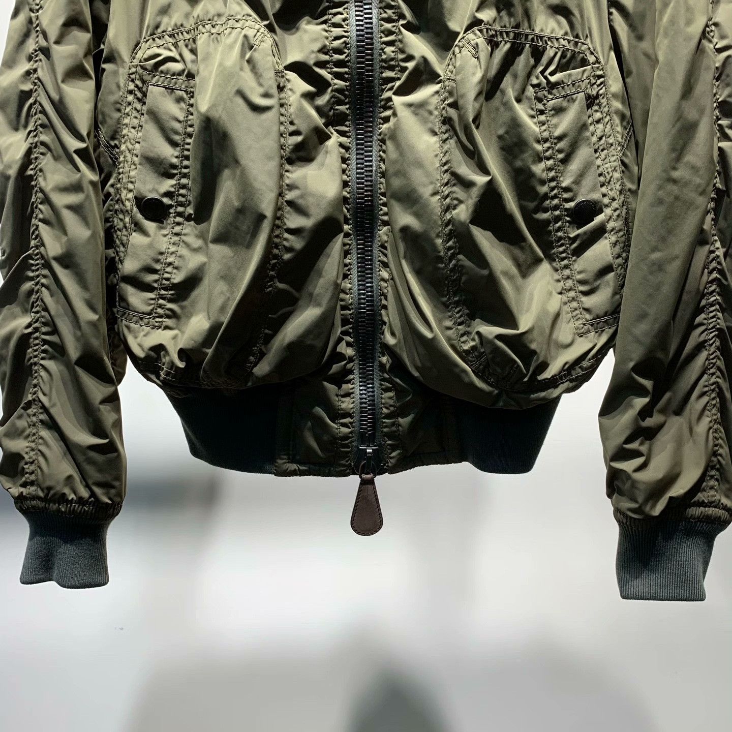 Burberry Burberry Cotton Green Heavy Coat 40 Men Size US M / EU 48-50 / 2 - 4 Thumbnail