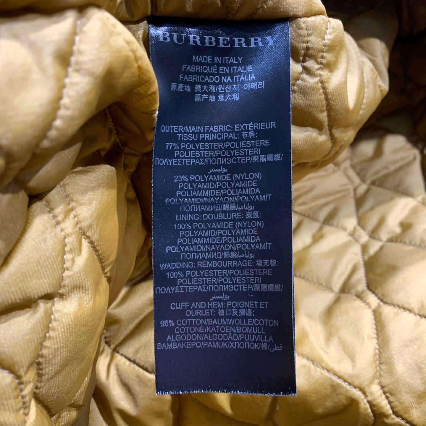 Burberry Burberry Cotton Green Heavy Coat 40 Men Size US M / EU 48-50 / 2 - 6 Thumbnail