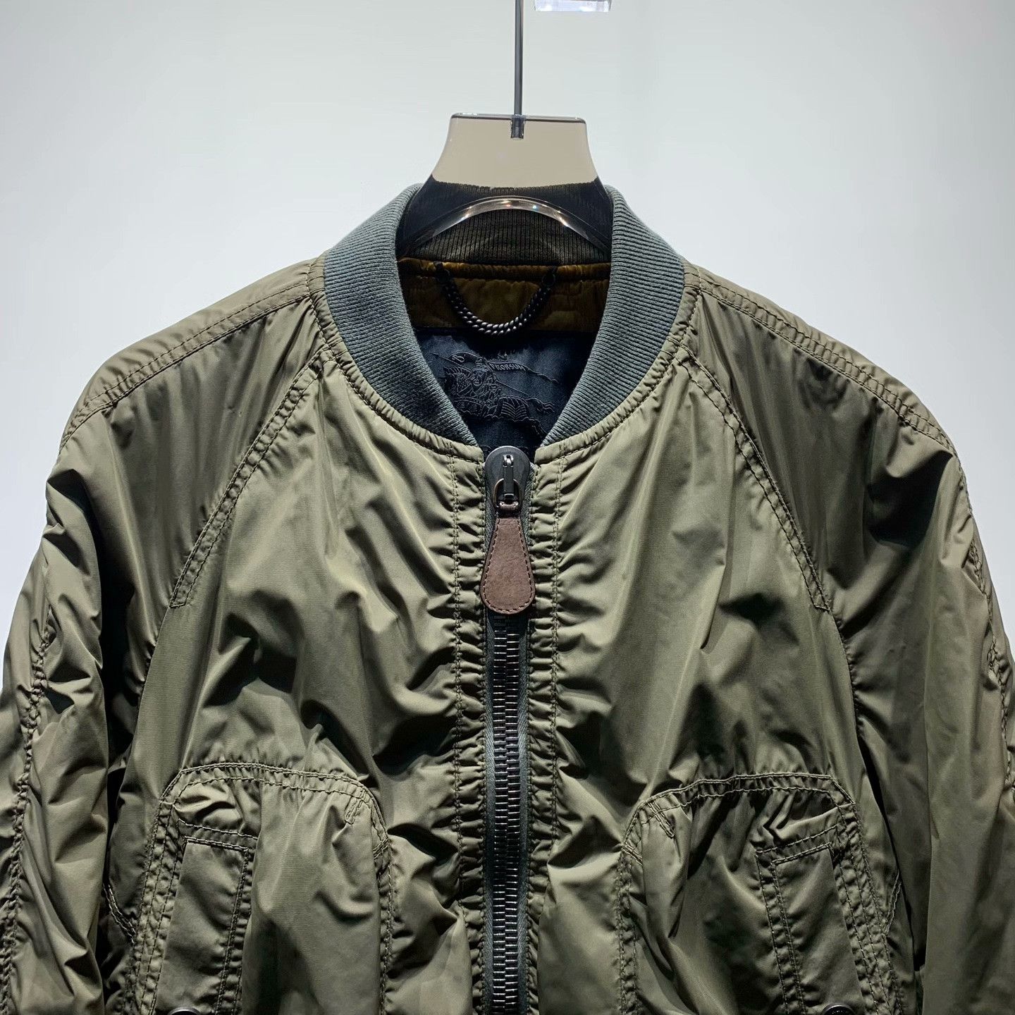 Burberry Burberry Cotton Green Heavy Coat 40 Men Size US M / EU 48-50 / 2 - 3 Thumbnail