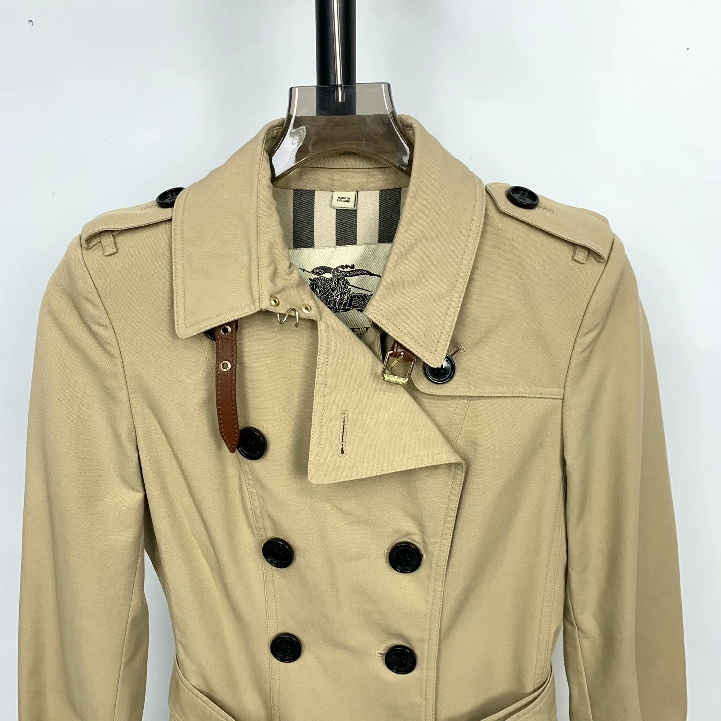 Burberry Burberry Casual Coat 39 Women Size M / US 6-8 / IT 42-44 - 3 Thumbnail