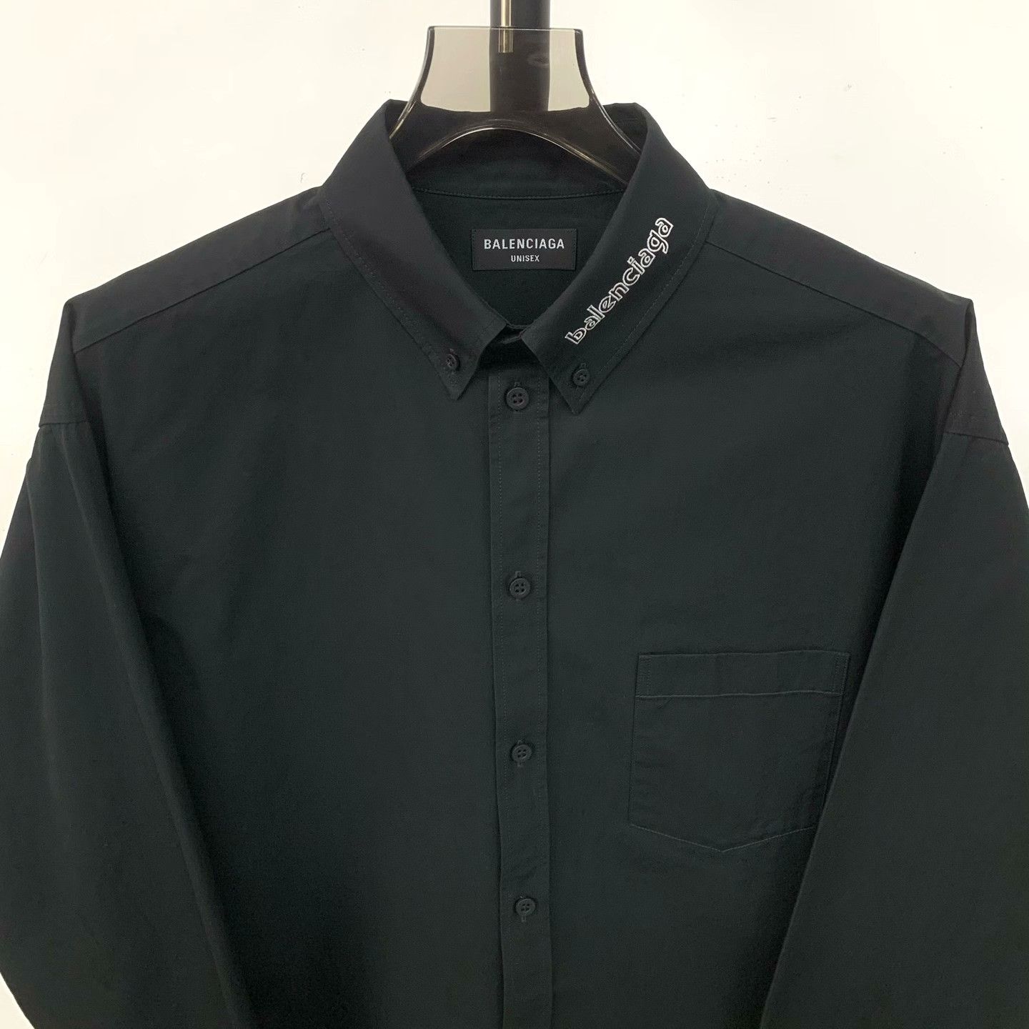 Balenciaga Balenciaga Embroidered Shirt 37 Men Size US S / EU 44-46 / 1 - 4 Thumbnail