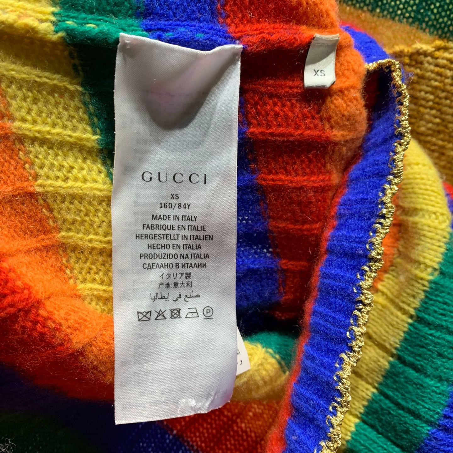 Gucci Gucci Knit Striped Sweater XS Women Size XS / US 0-2 / IT 36-38 - 7 Thumbnail