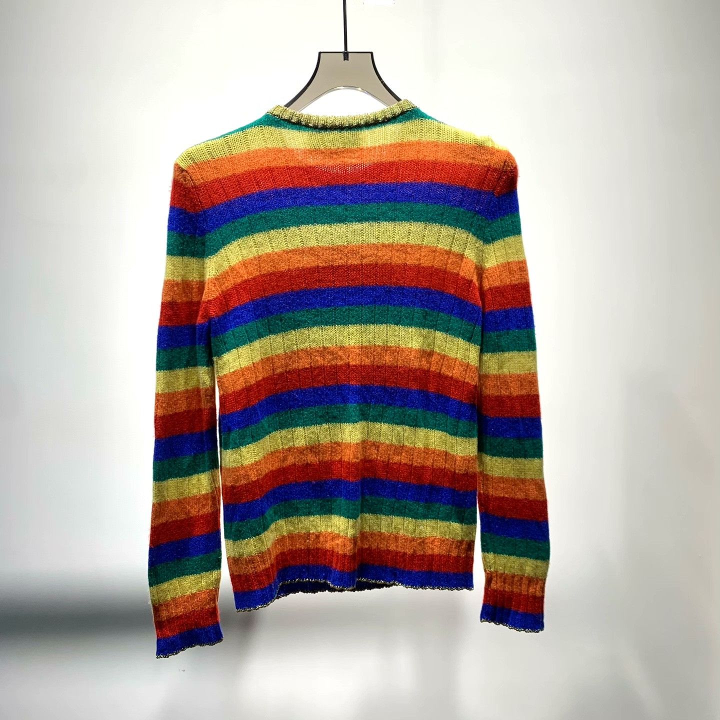 Gucci Gucci Knit Striped Sweater XS Women Size XS / US 0-2 / IT 36-38 - 2 Thumbnail
