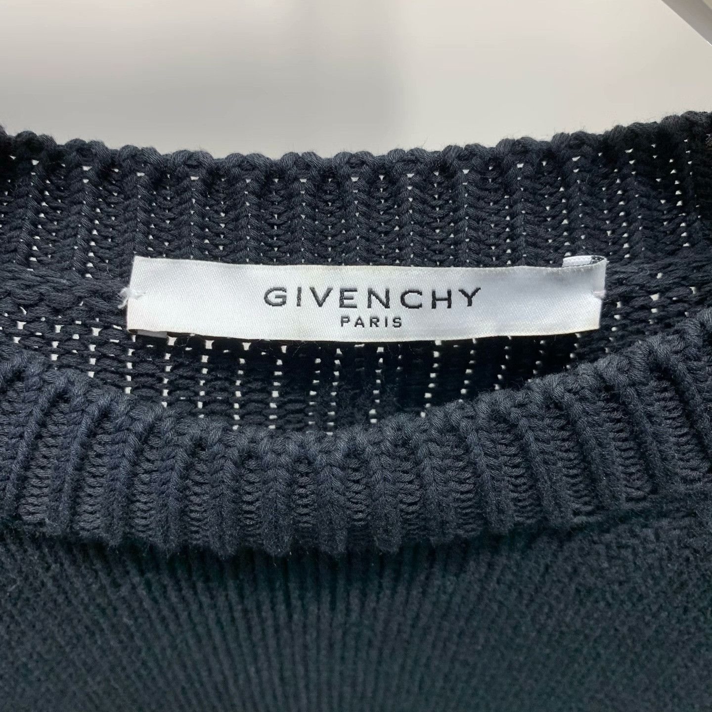 Givenchy Givenchy Knit Black Sweater S Men Size US S / EU 44-46 / 1 - 3 Thumbnail