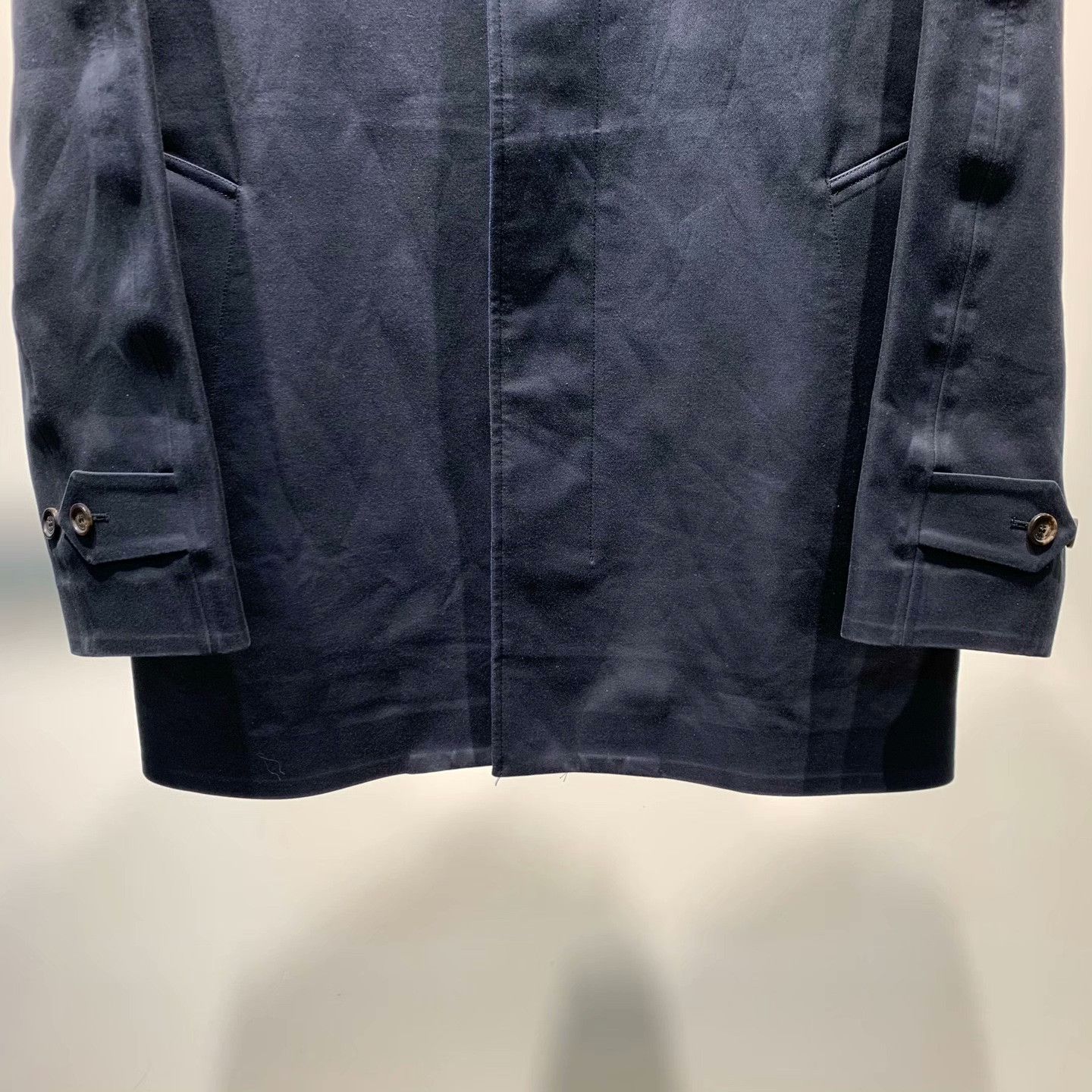 Burberry Burberry Long Black Light Jacket 48 Men Size US XL / EU 56 / 4 - 4 Thumbnail
