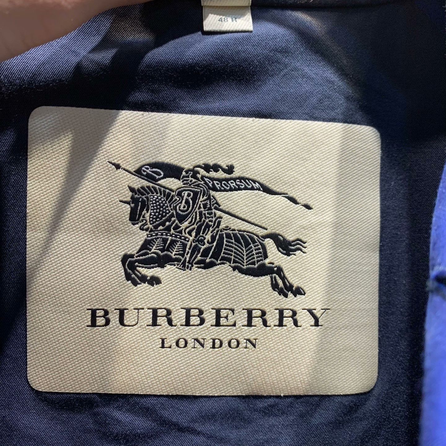 Burberry Burberry Long Black Light Jacket 48 Men Size US XL / EU 56 / 4 - 6 Thumbnail