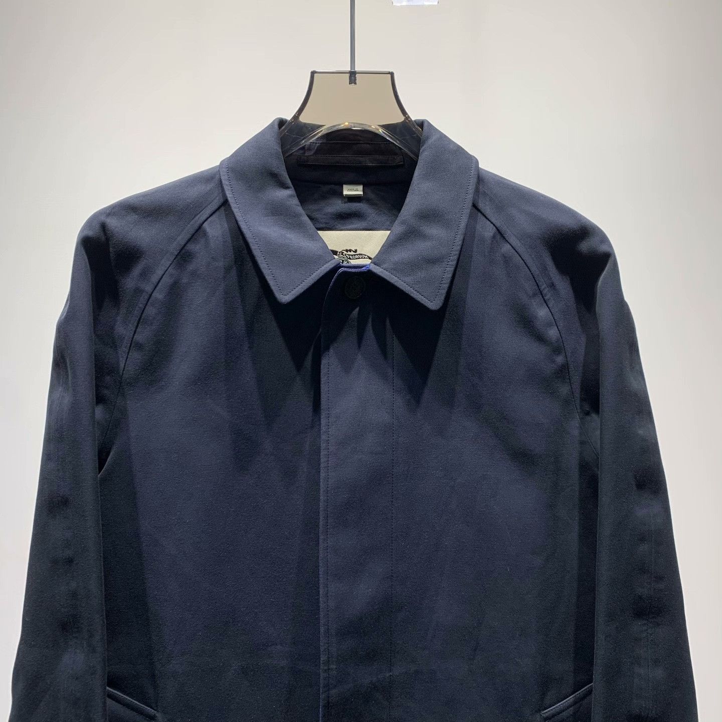 Burberry Burberry Long Black Light Jacket 48 Men Size US XL / EU 56 / 4 - 3 Thumbnail
