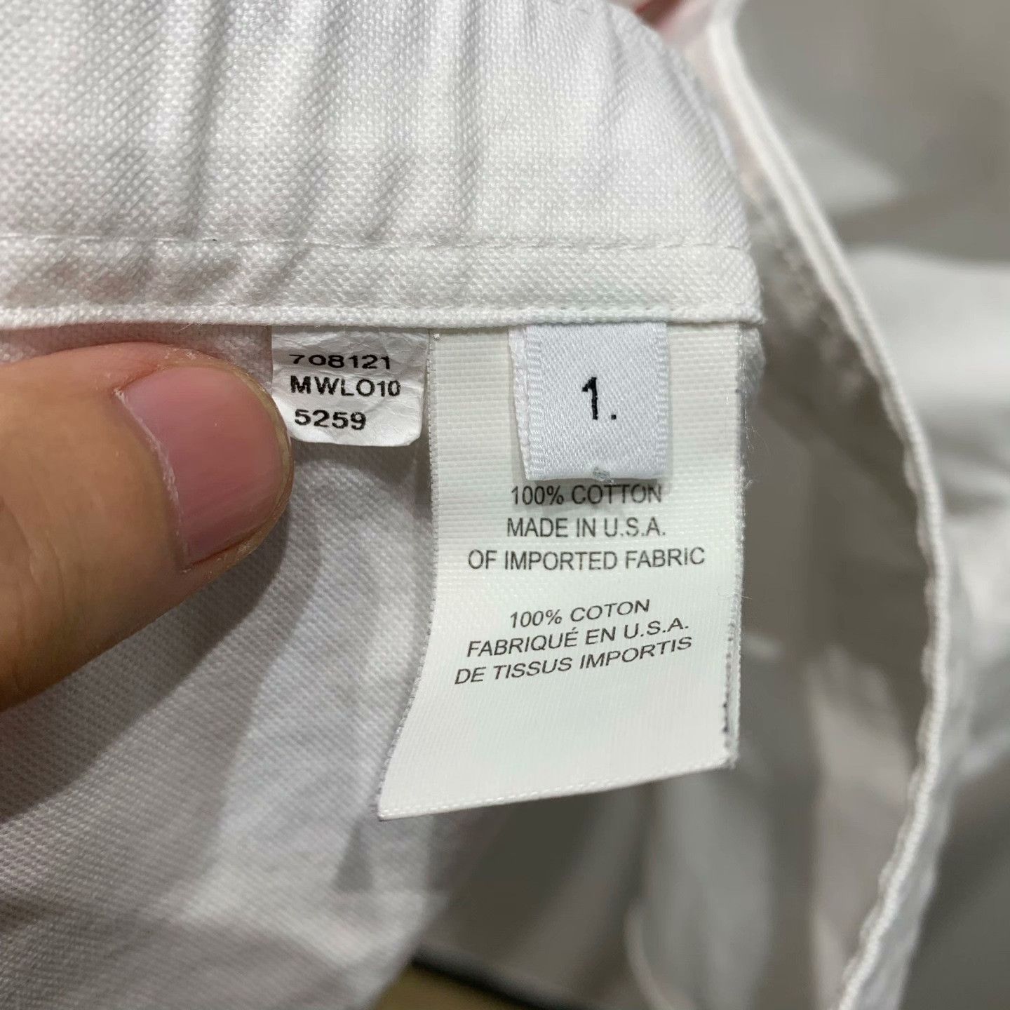 Thom Browne Thom Browne Striped Shirt 2XS Men Size US XS / EU 42 / 0 - 8 Thumbnail
