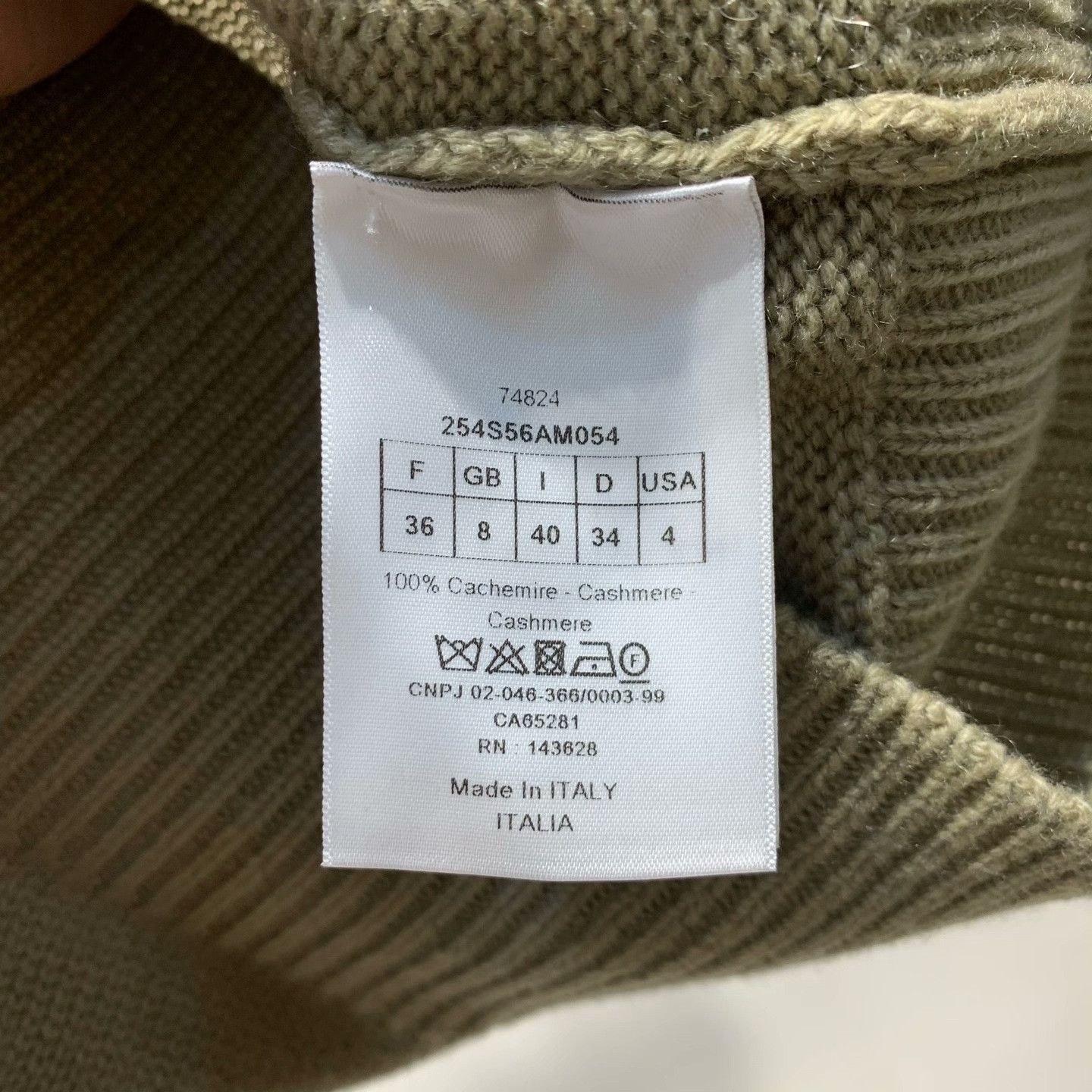 Dior Dior Knit Multi Sweater 36 Women Size S / US 4 / IT 40 - 5 Thumbnail