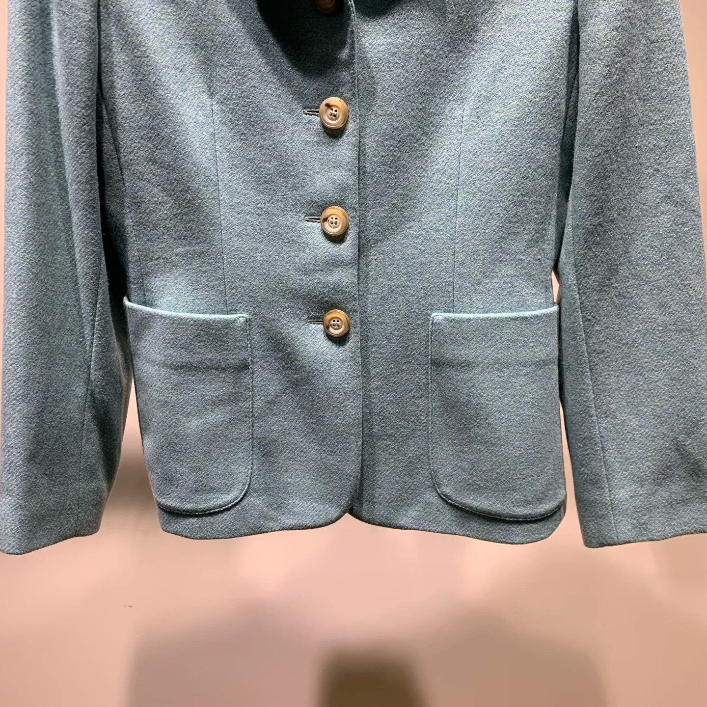 Max Mara Max Mara Blue Jacket 34 Women Size XS / US 0-2 / IT 36-38 - 4 Thumbnail