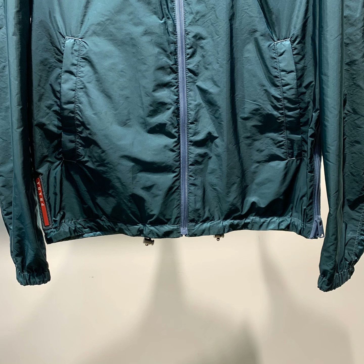 Prada Prada Nylon Green Light Jacket 44 Men Size US L / EU 52-54 / 3 - 3 Thumbnail