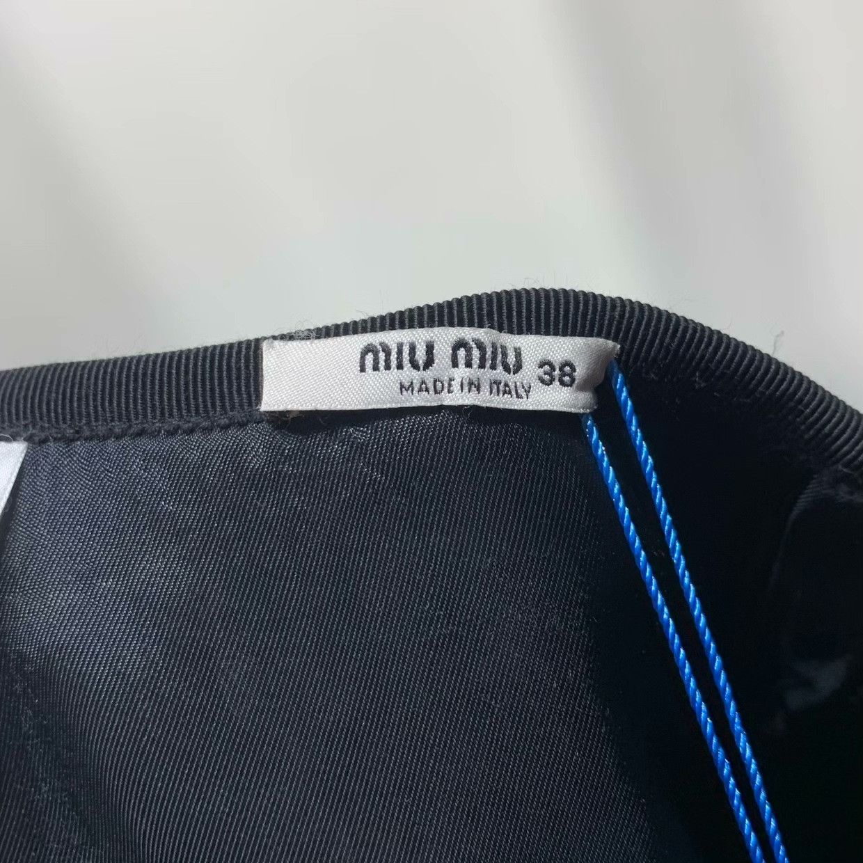 Miu Miu Miu Miu Wool Gray Skirt 38 Women Size 38" / US 16 / IT 52 - 6 Thumbnail