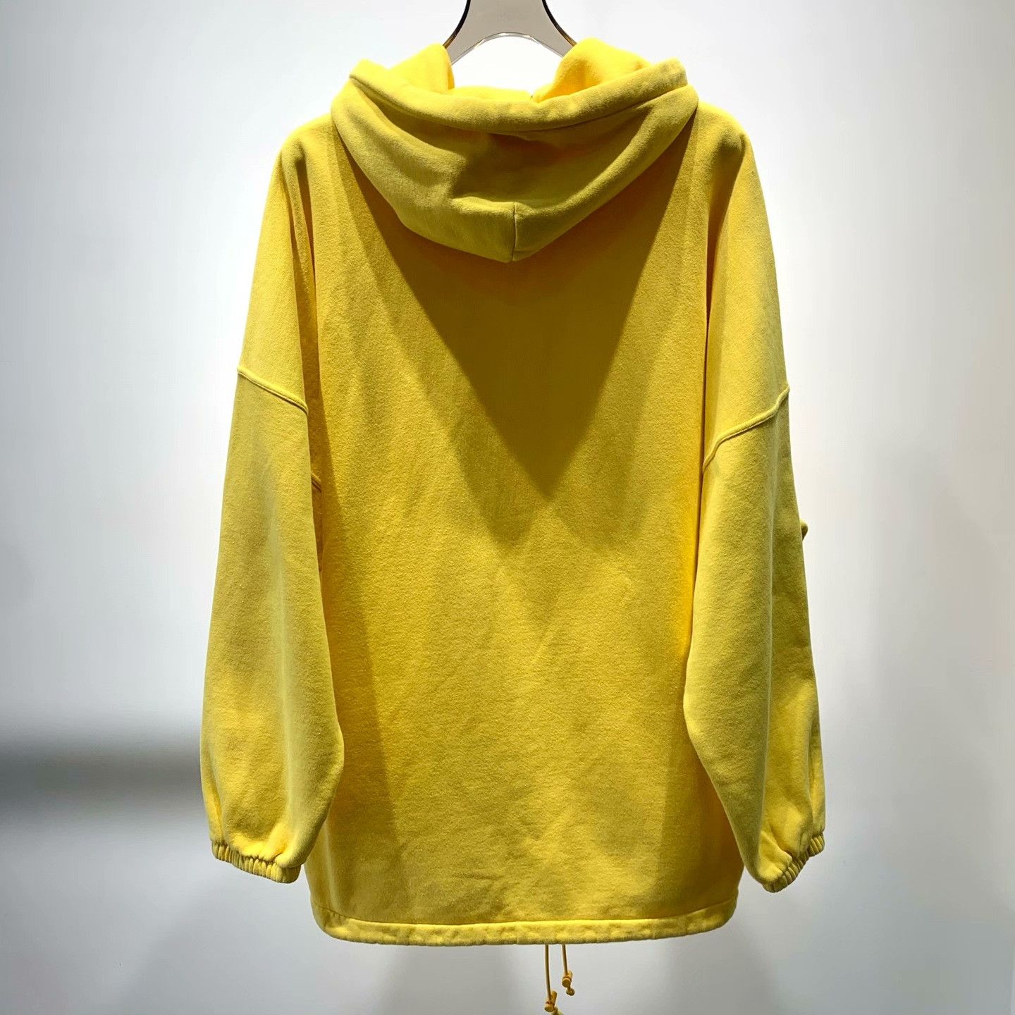 Balenciaga Balenciaga Embroidered Yellow Hoodie XS Men Size US XS / EU 42 / 0 - 2 Thumbnail