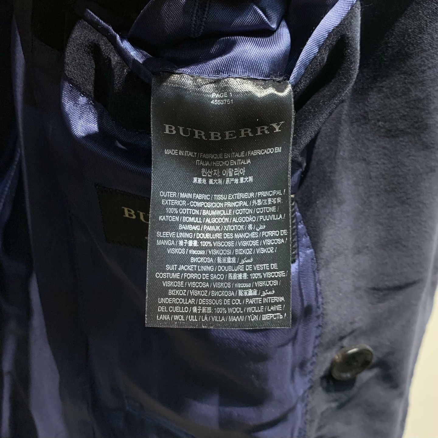 Burberry Burberry Casual Suit 44 Men Size 40R - 8 Thumbnail