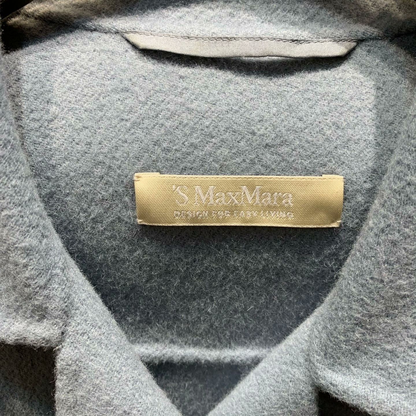 Max Mara Max Mara Blue Coat 36 Women Size S / US 4 / IT 40 - 4 Thumbnail
