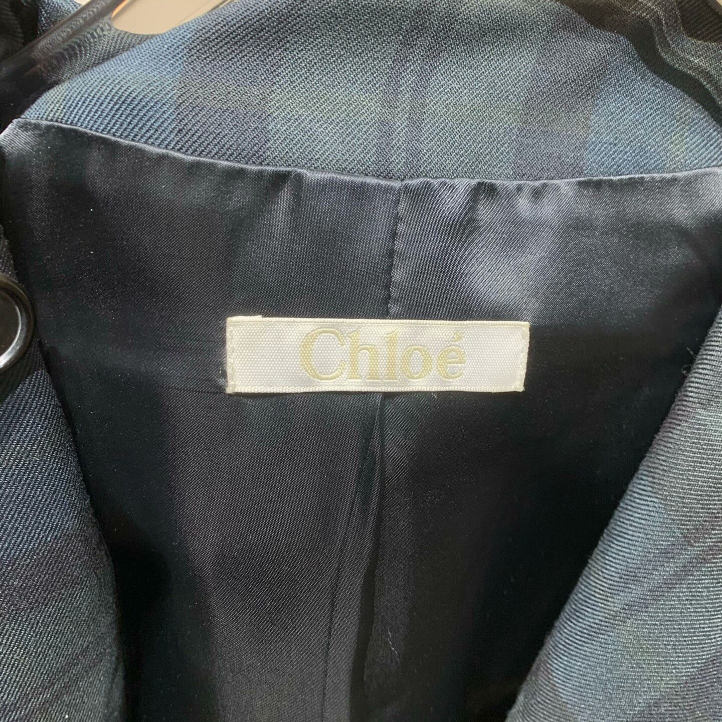Other Other Wool Plaid Jacket 34 Women Size XS / US 0-2 / IT 36-38 - 6 Thumbnail