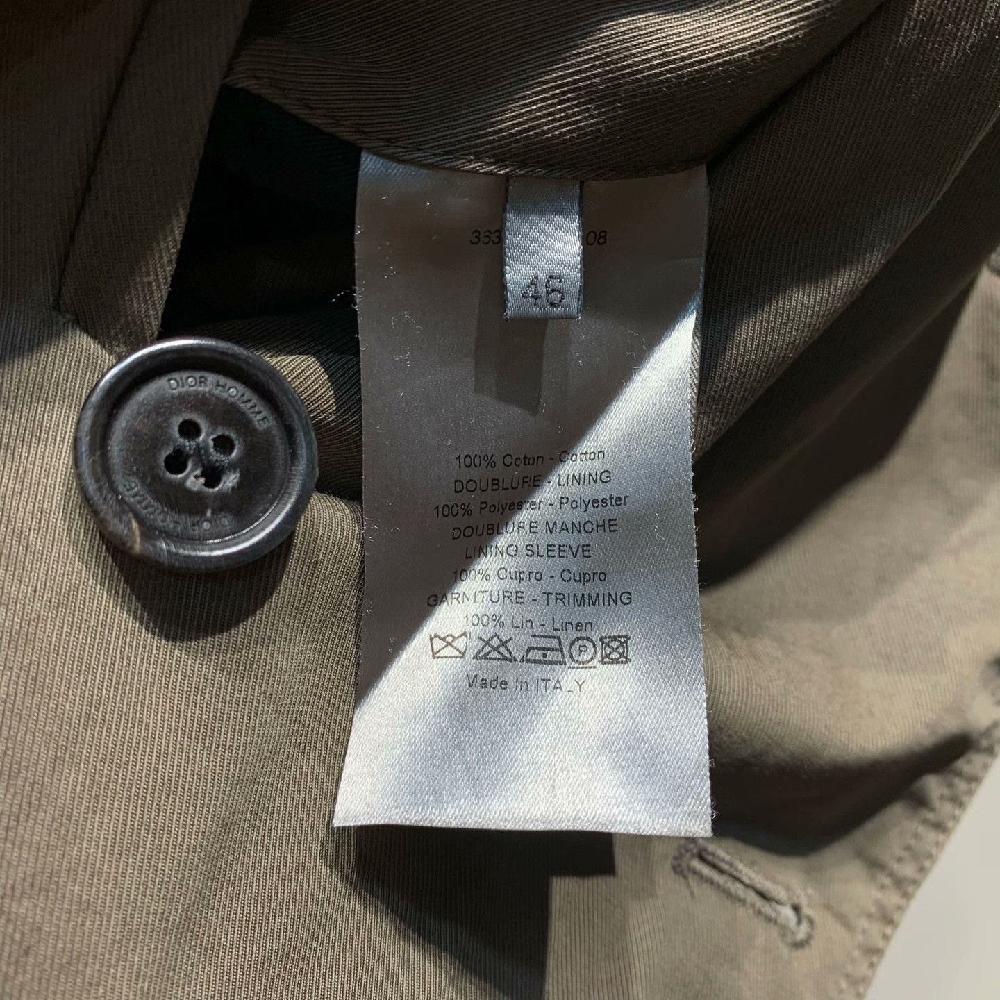 Dior Dior Casual Cropped Hoodie 46 Men Size US L / EU 52-54 / 3 - 5 Thumbnail