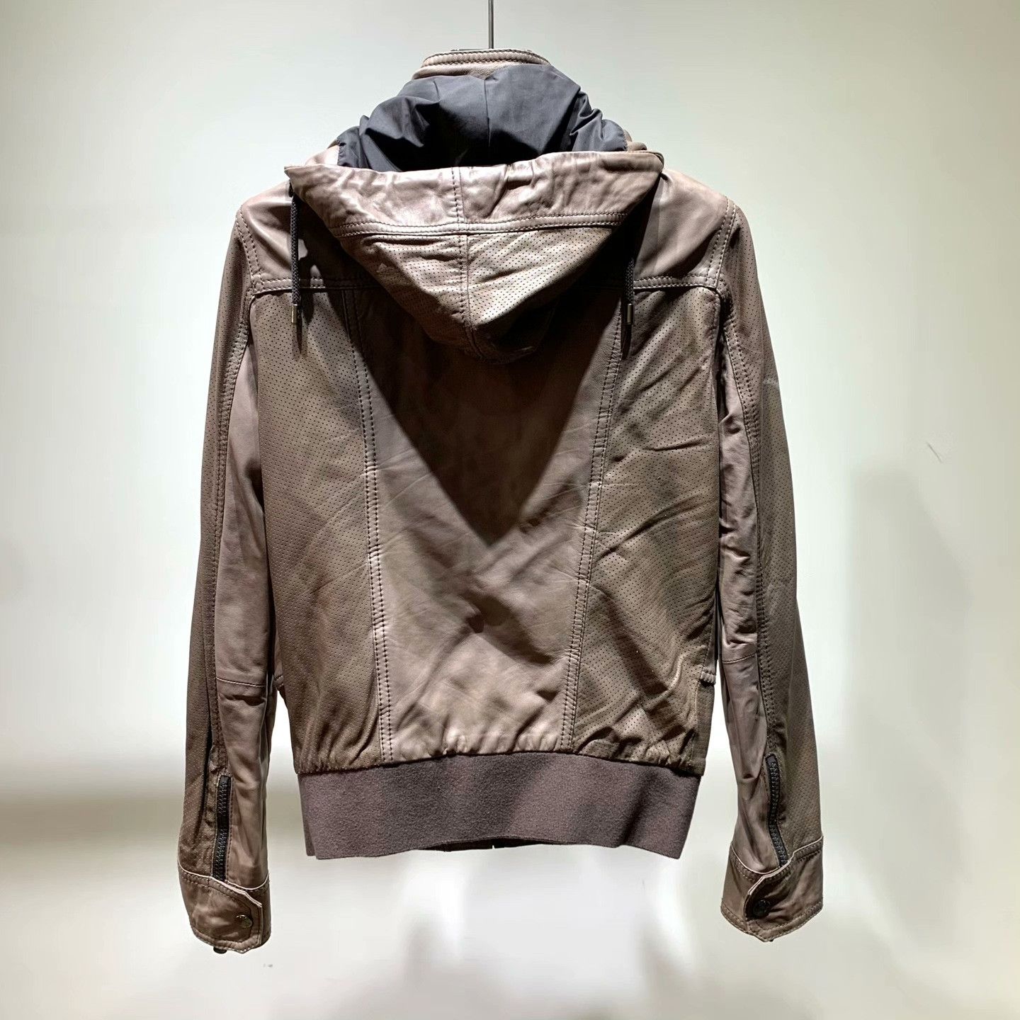 Dolce & Gabbana Dolce & Gabbana Leather Brown Leather Jacket 44 Men Size US L / EU 52-54 / 3 - 2 Thumbnail