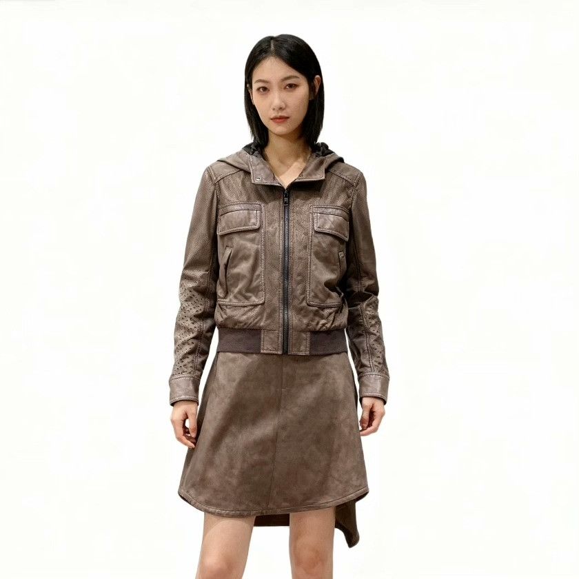 Dolce & Gabbana Dolce & Gabbana Leather Brown Leather Jacket 44 Men Size US L / EU 52-54 / 3 - 9 Thumbnail