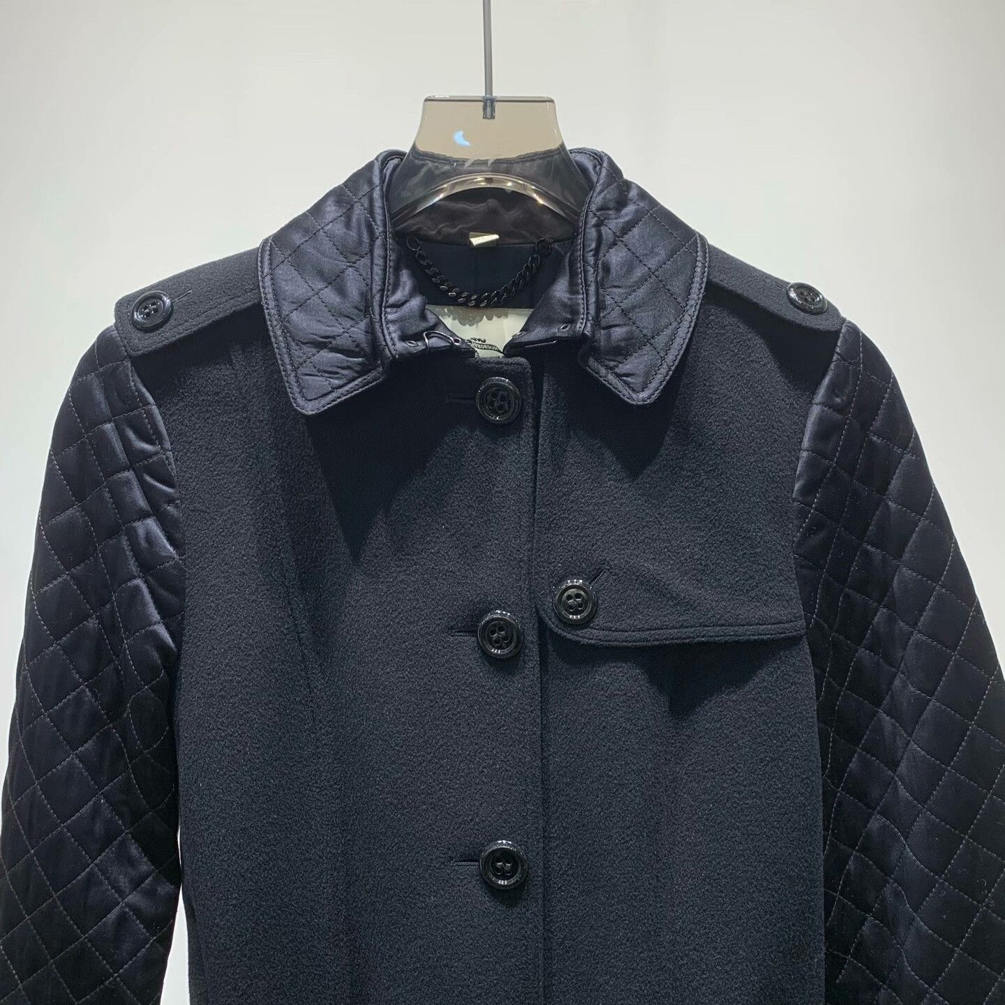 Burberry Burberry Patchwork Long Coat 40 Women Size M / US 6-8 / IT 42-44 - 3 Thumbnail