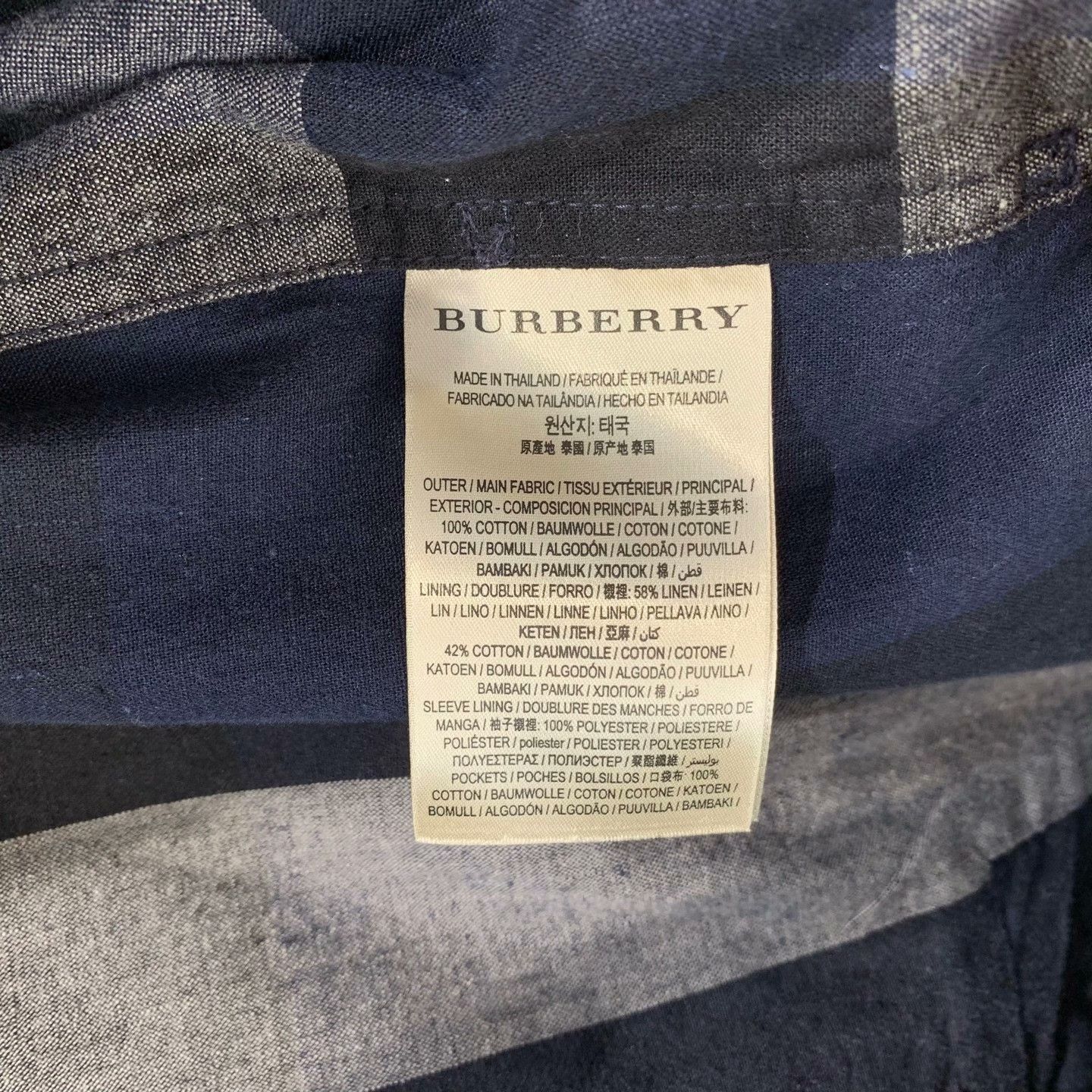 Burberry Burberry Blue Light Jacket S Men Size US S / EU 44-46 / 1 - 5 Thumbnail