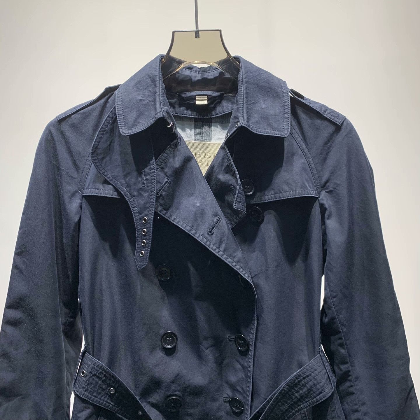 Burberry Burberry Black Coat 41 Women Size M / US 6-8 / IT 42-44 - 3 Thumbnail