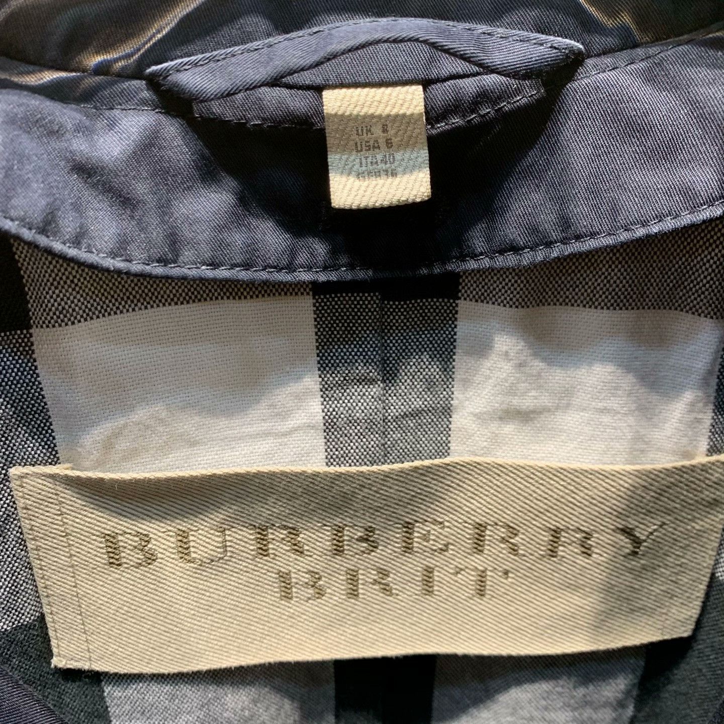 Burberry Burberry Black Coat 41 Women Size M / US 6-8 / IT 42-44 - 7 Thumbnail