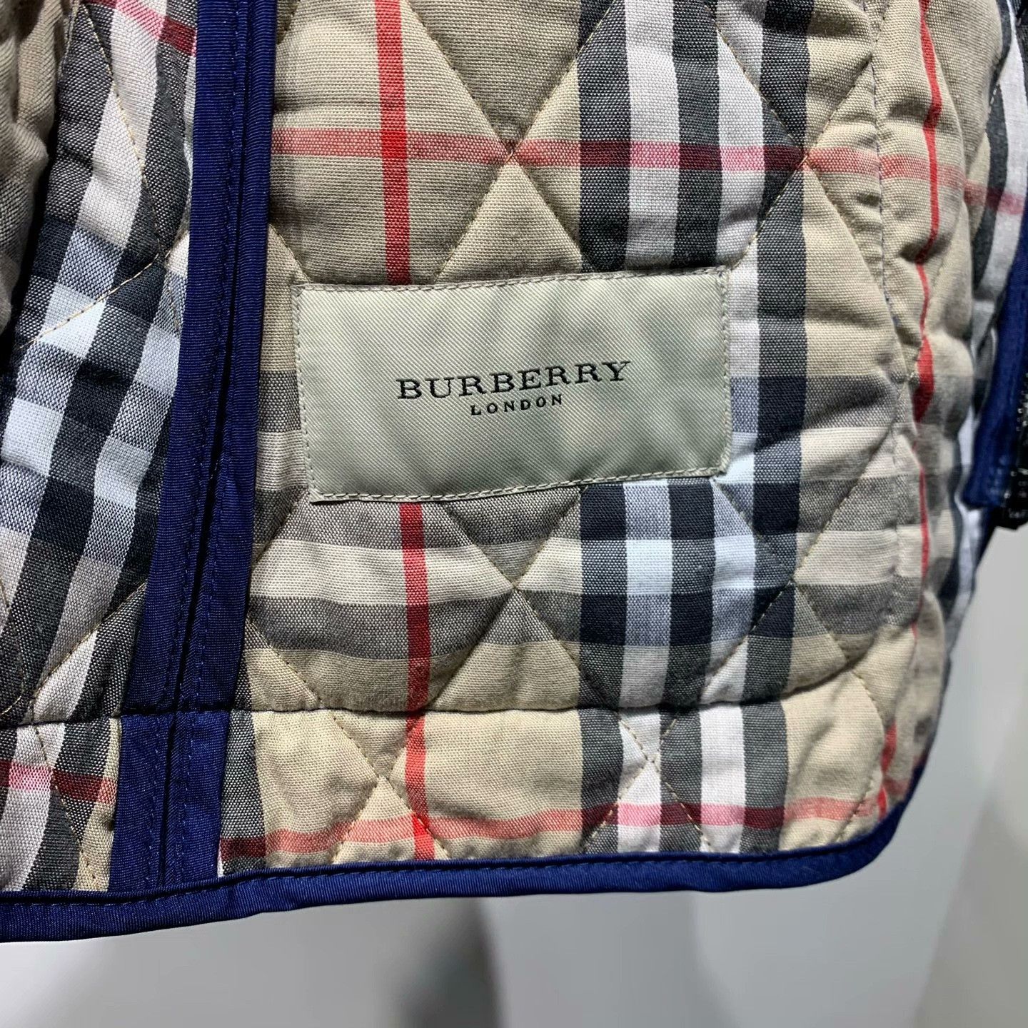 Burberry Burberry Blue Jacket S Women Size S / US 4 / IT 40 - 7 Thumbnail