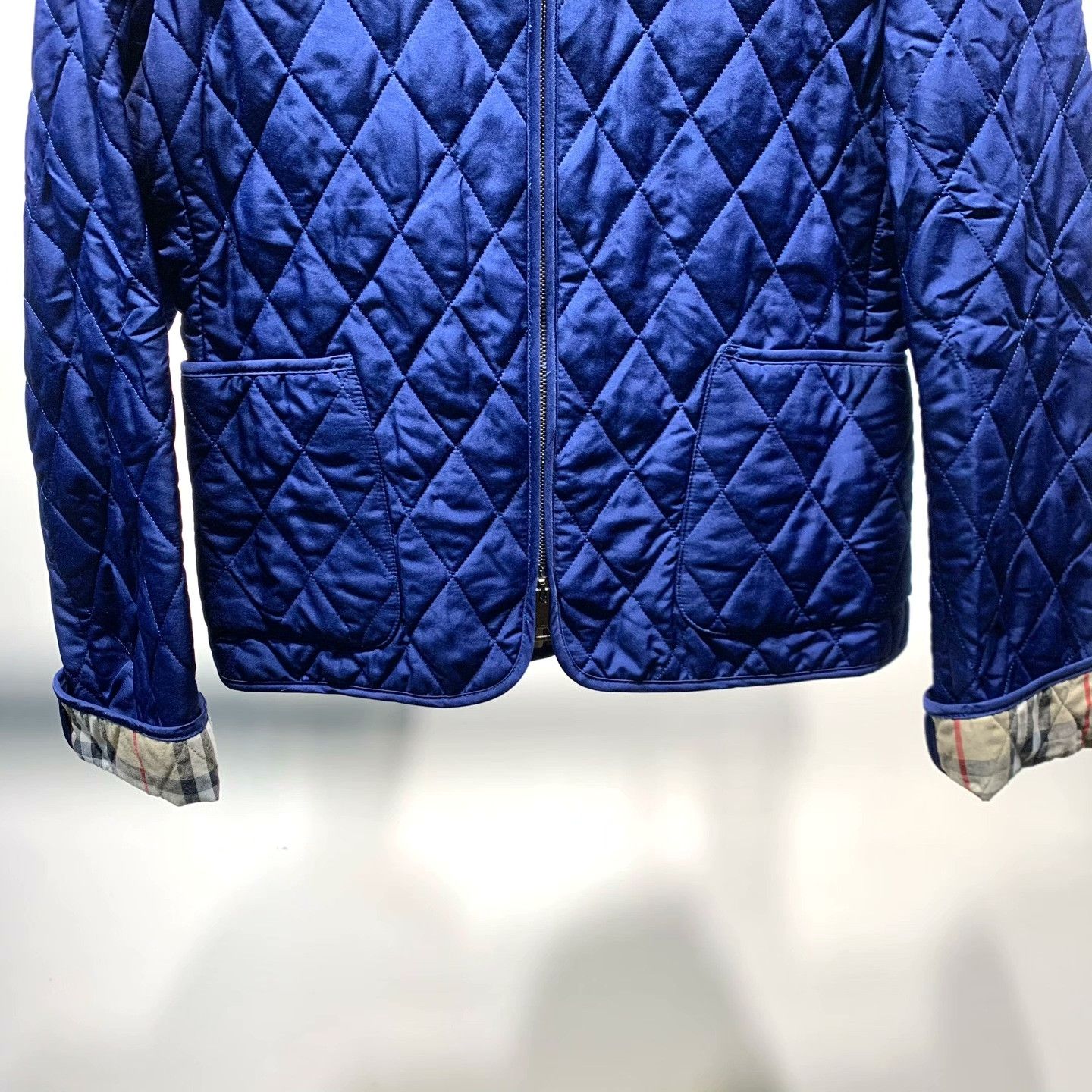 Burberry Burberry Blue Jacket S Women Size S / US 4 / IT 40 - 4 Thumbnail