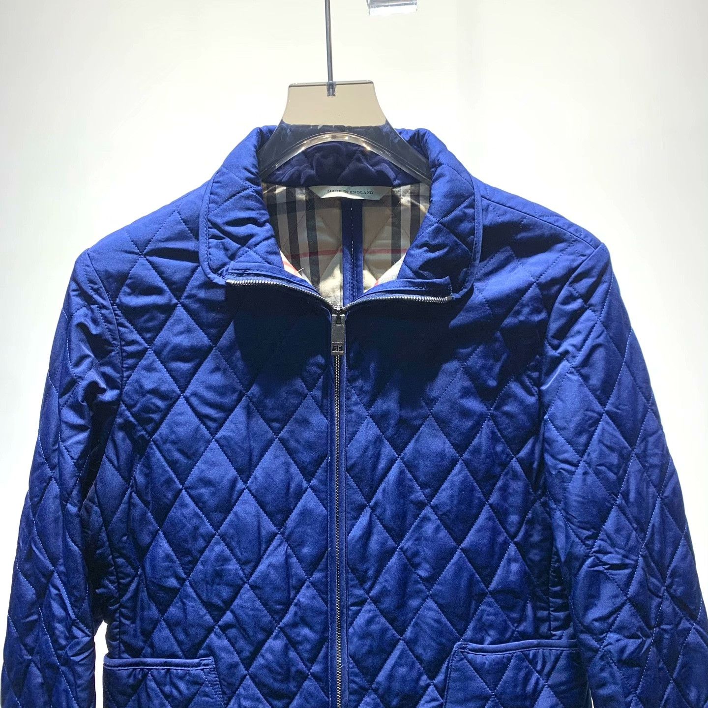 Burberry Burberry Blue Jacket S Women Size S / US 4 / IT 40 - 2 Thumbnail