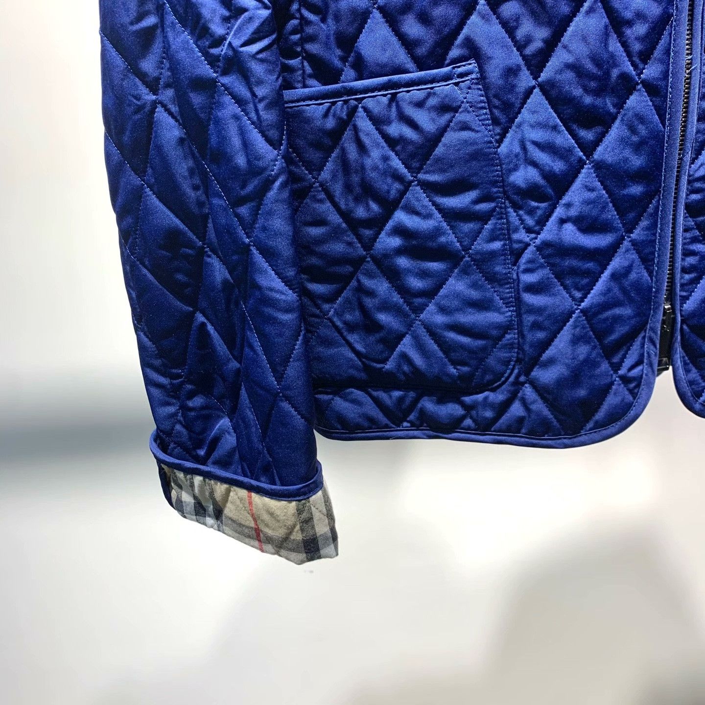 Burberry Burberry Blue Jacket S Women Size S / US 4 / IT 40 - 5 Thumbnail