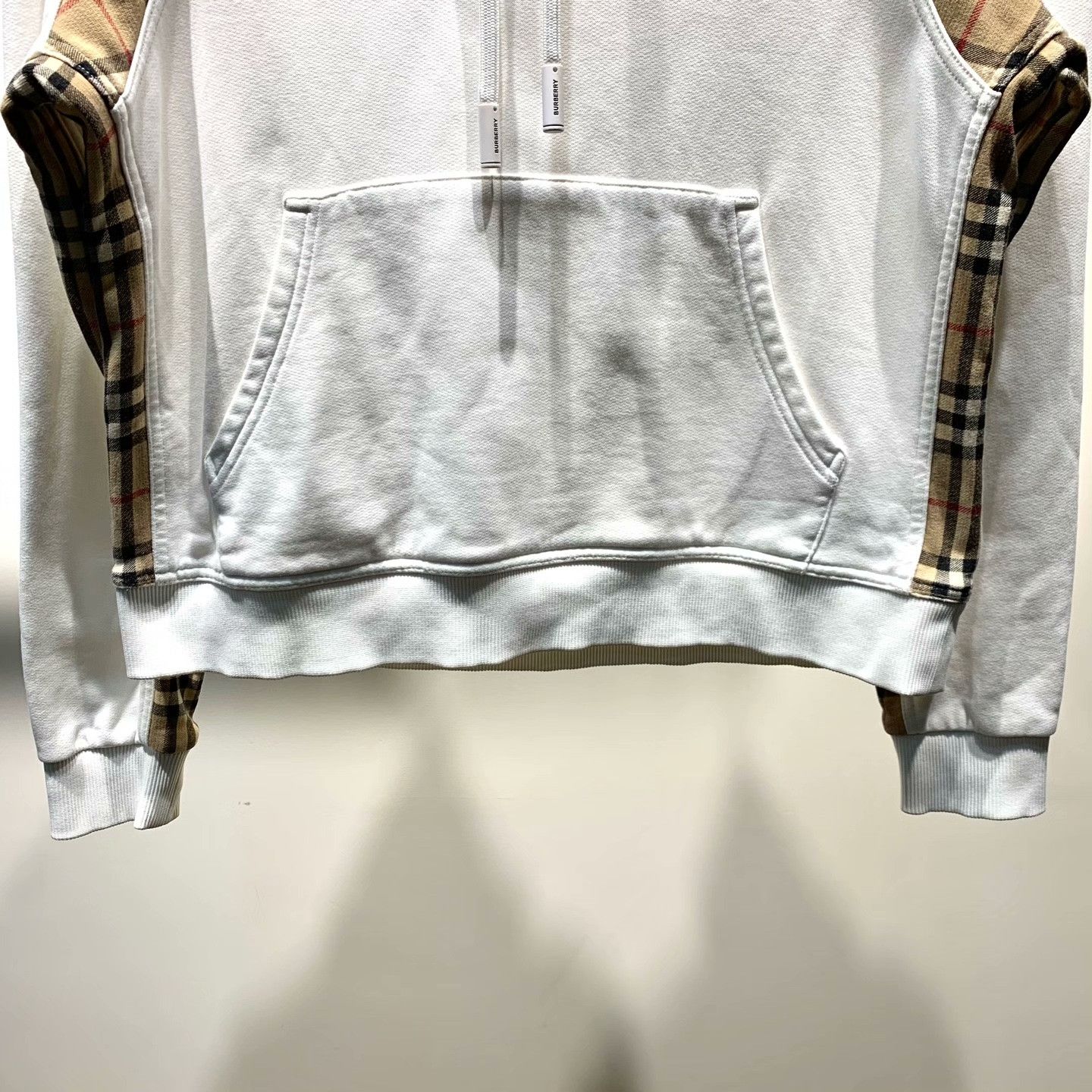Burberry Burberry Patchwork Plaid Hoodie S Men Size US S / EU 44-46 / 1 - 5 Thumbnail