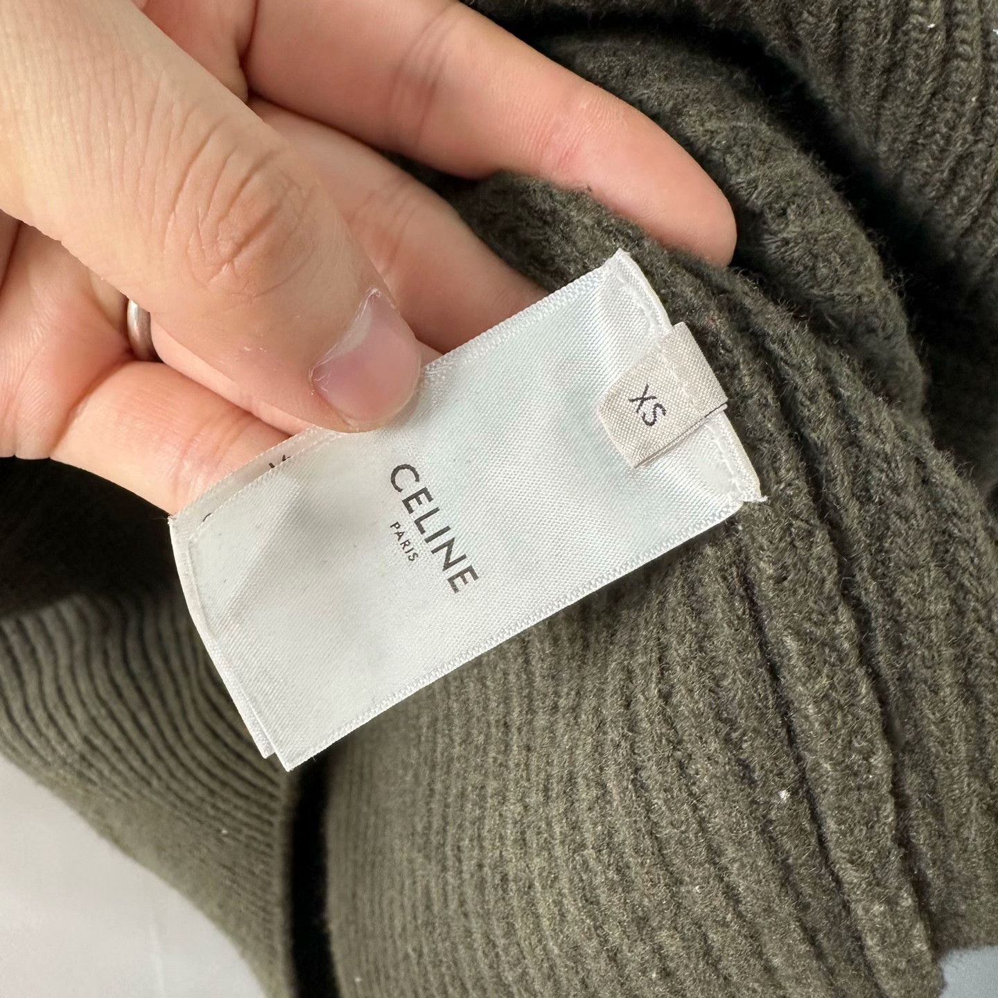 Celine Celine Retro Green Sweater S Men Size US S / EU 44-46 / 1 - 4 Thumbnail