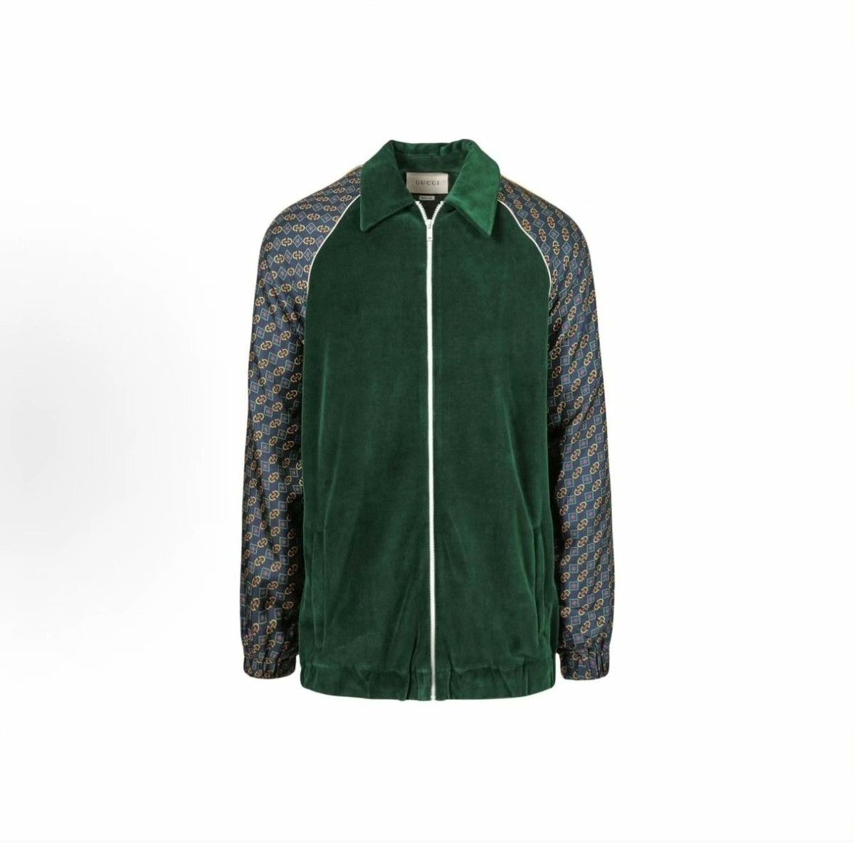 Gucci Gucci Printed Green Light Jacket S Men Size US S / EU 44-46 / 1 - 6 Thumbnail