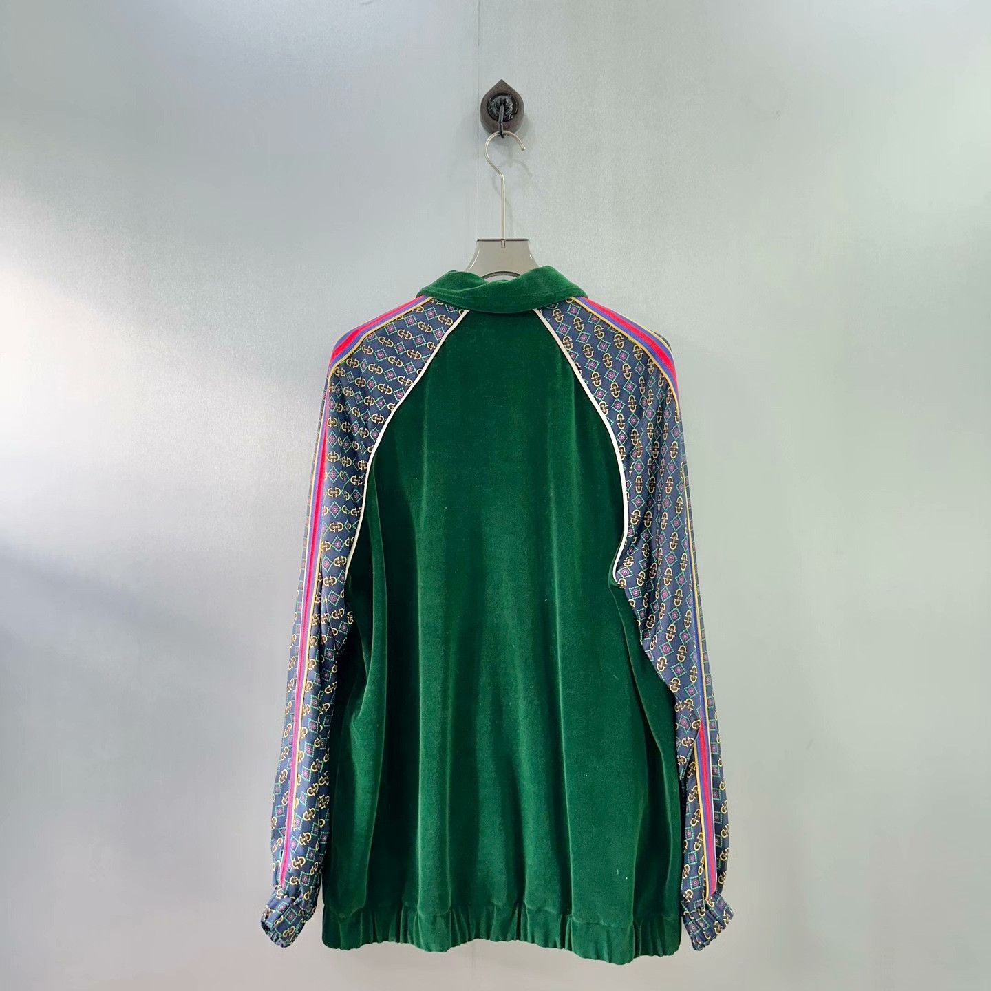 Gucci Gucci Printed Green Light Jacket S Men Size US S / EU 44-46 / 1 - 2 Thumbnail