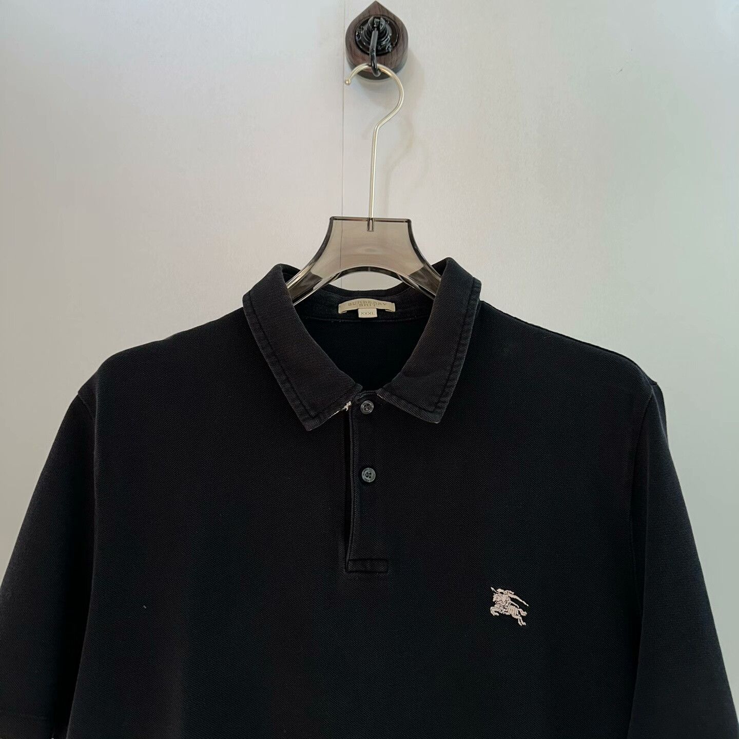 Burberry Burberry Retro Embroidered Blue Polo S Men Size US S / EU 44-46 / 1 - 3 Thumbnail