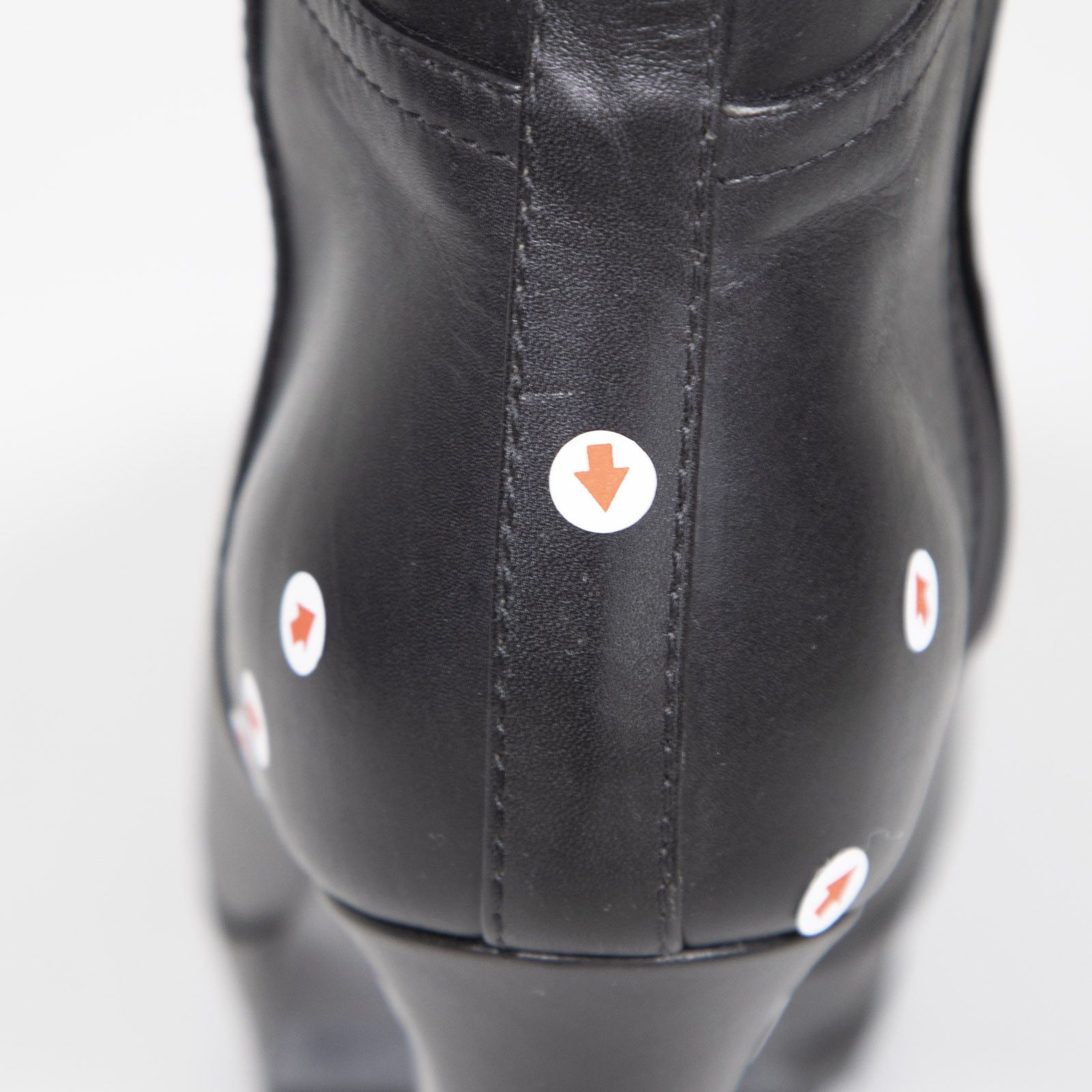 Bottega Veneta Black Leather Zipped Heeled Boots Size US 6 / IT 36 - 15 Thumbnail