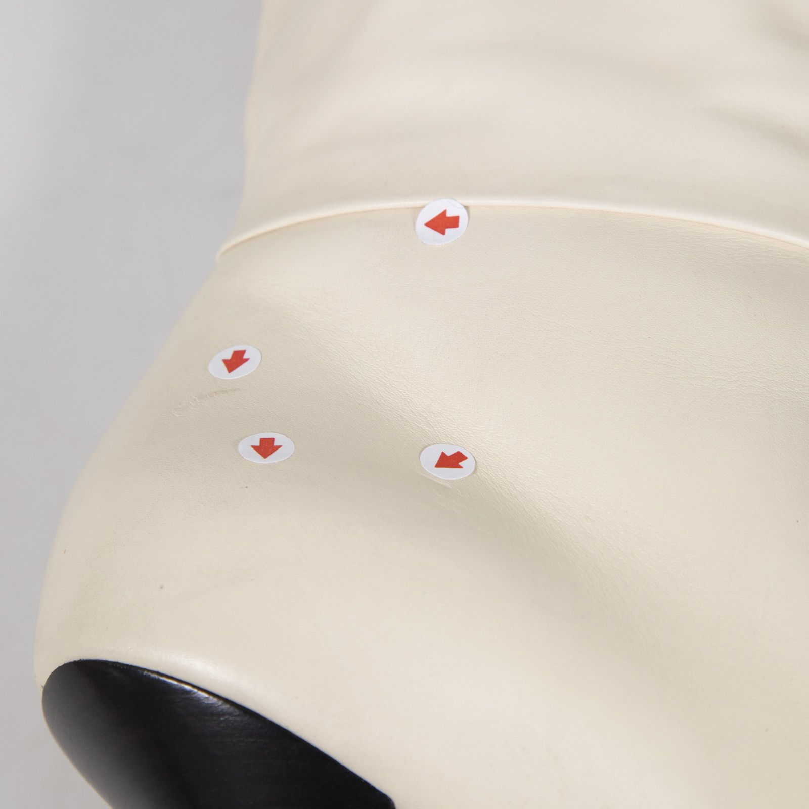 The Row Cream Bourgeoisie Over the Knee Boots Size US 9.5 / IT 39.5 - 13 Thumbnail