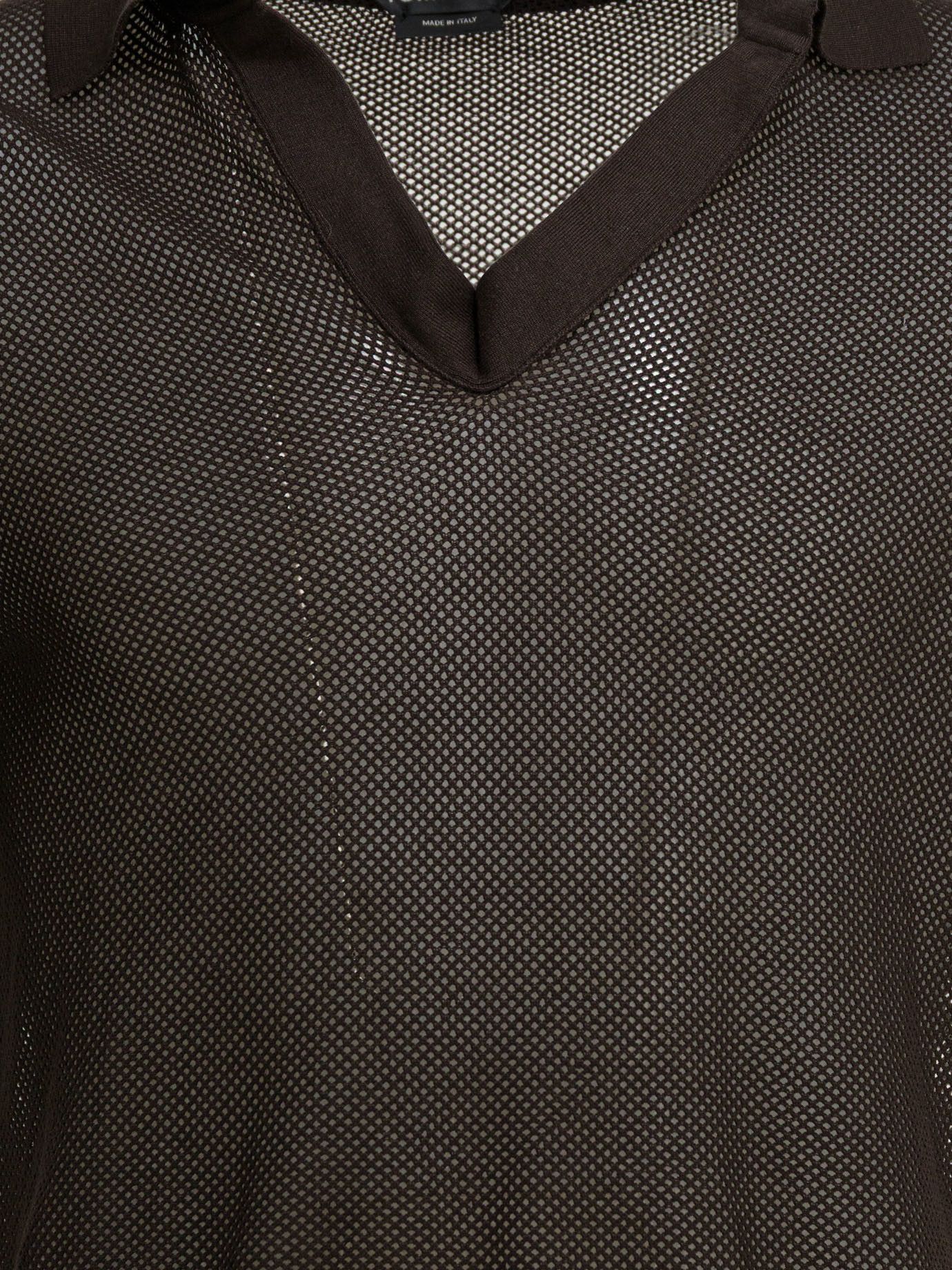 Tom Ford Silk Blend Buttonless Polo Shirt Size US M / EU 48-50 / 2 - 3 Thumbnail