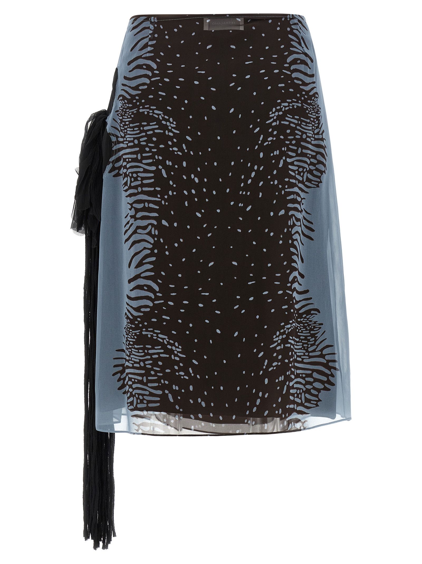 Salvatore Ferragamo Georgette Skirt Size 28" / US 6 / IT 42 - 2 Thumbnail