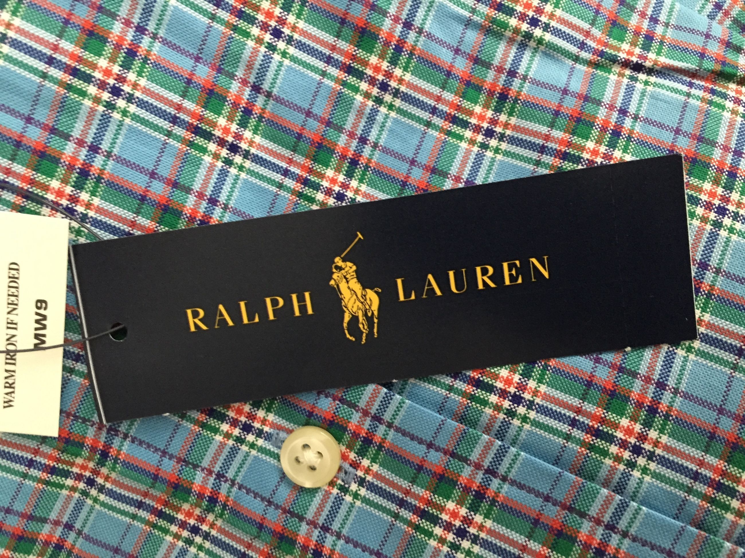 Polo Ralph Lauren Polo Ralph Lauren Blue Plaid Oxford Shirt, NWT Size US XL / EU 56 / 4 - 6 Thumbnail