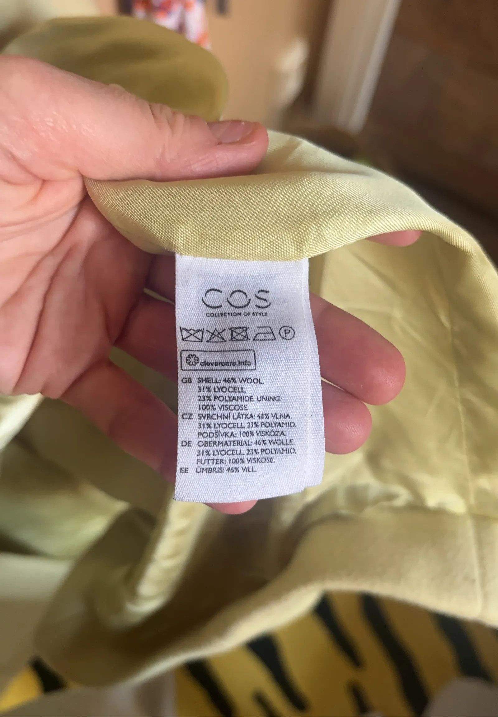 Cos Cos Coat Size XXS / US 00 / IT 34 - 4 Thumbnail