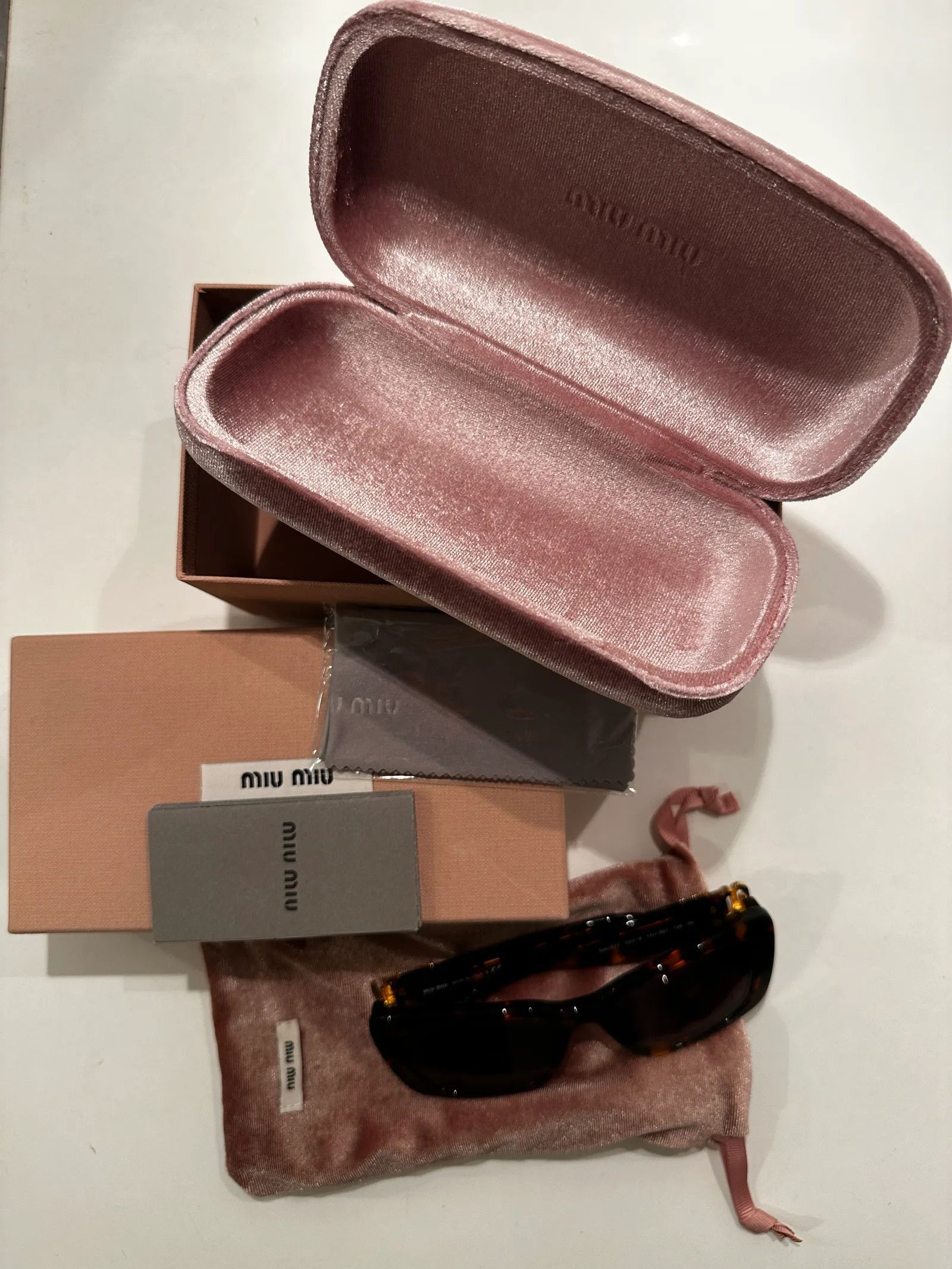 Miu Miu Miu Miu Miu Miu MU 07YS Sunglasses Size ONE SIZE - 5 Thumbnail